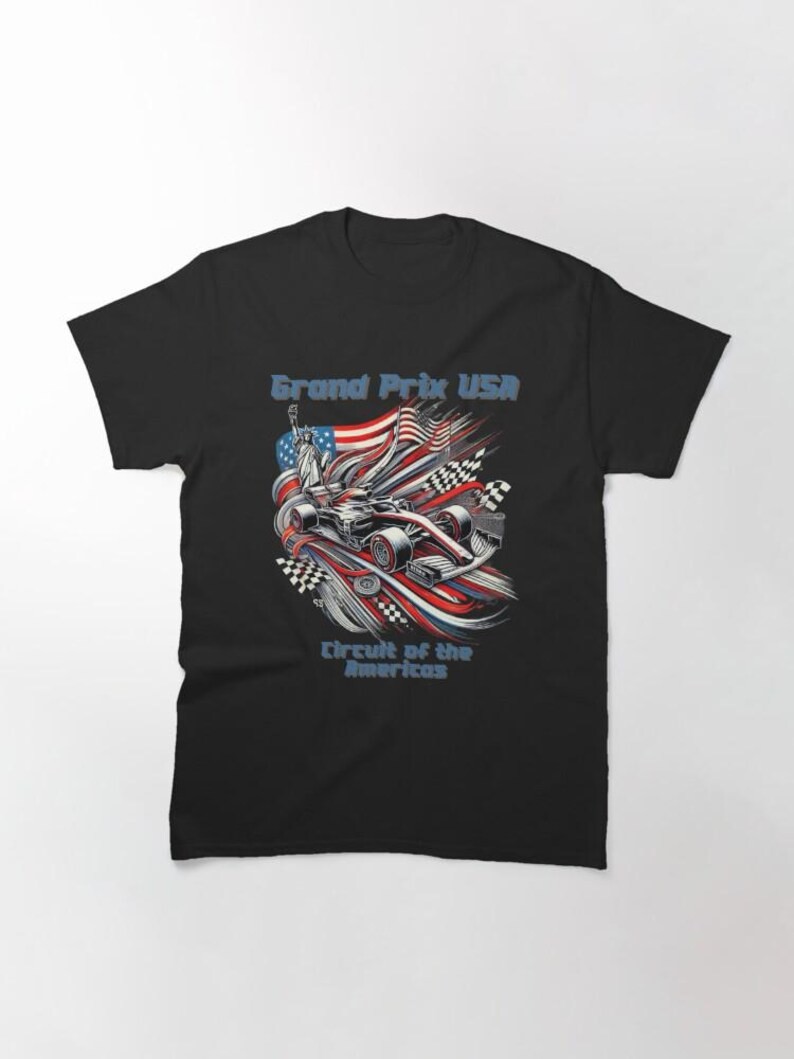 Formula 1 Racing Graphic T-Shirt Motorsport Fan Tee