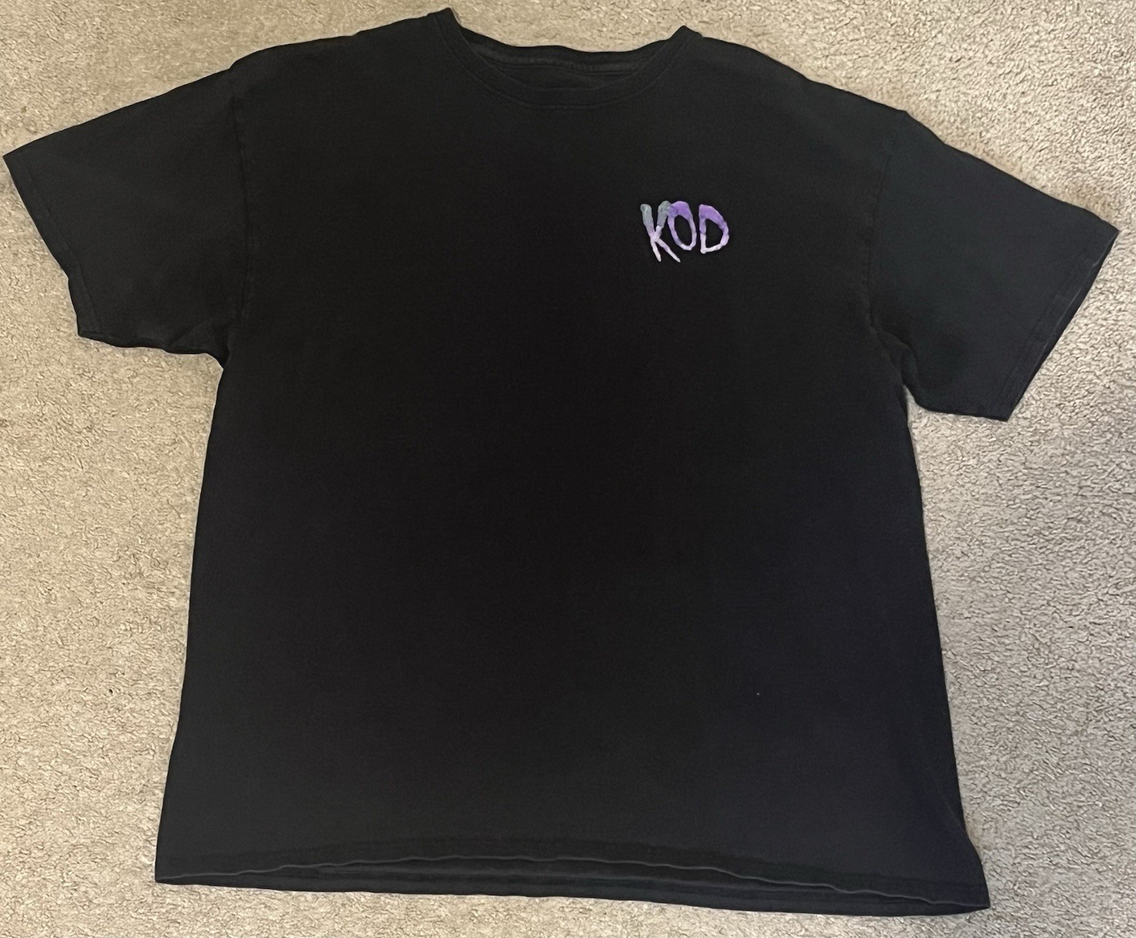 J Cole Dreamville KOD Choose Wisely T Shirt XL Black Official Tour Rap Hip Hop