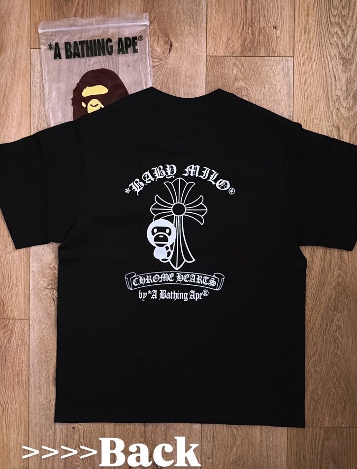 Bape x Chrome heart collab, Size S, got the bags and tags, Retail is 60+