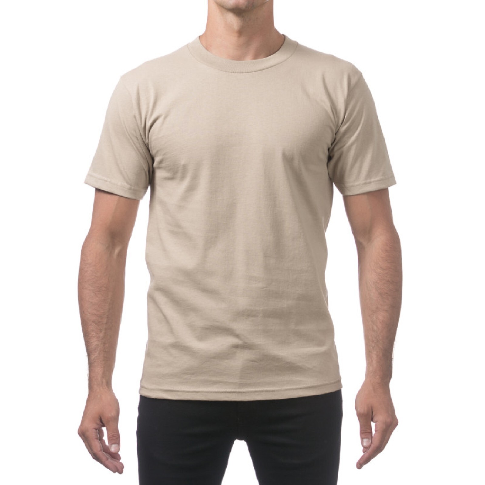 3 PACK PROCLUB MENS COMFORT SHORT SLEEVE T SHIRTS PRO CLUB CASUAL COTTON T SHIRT