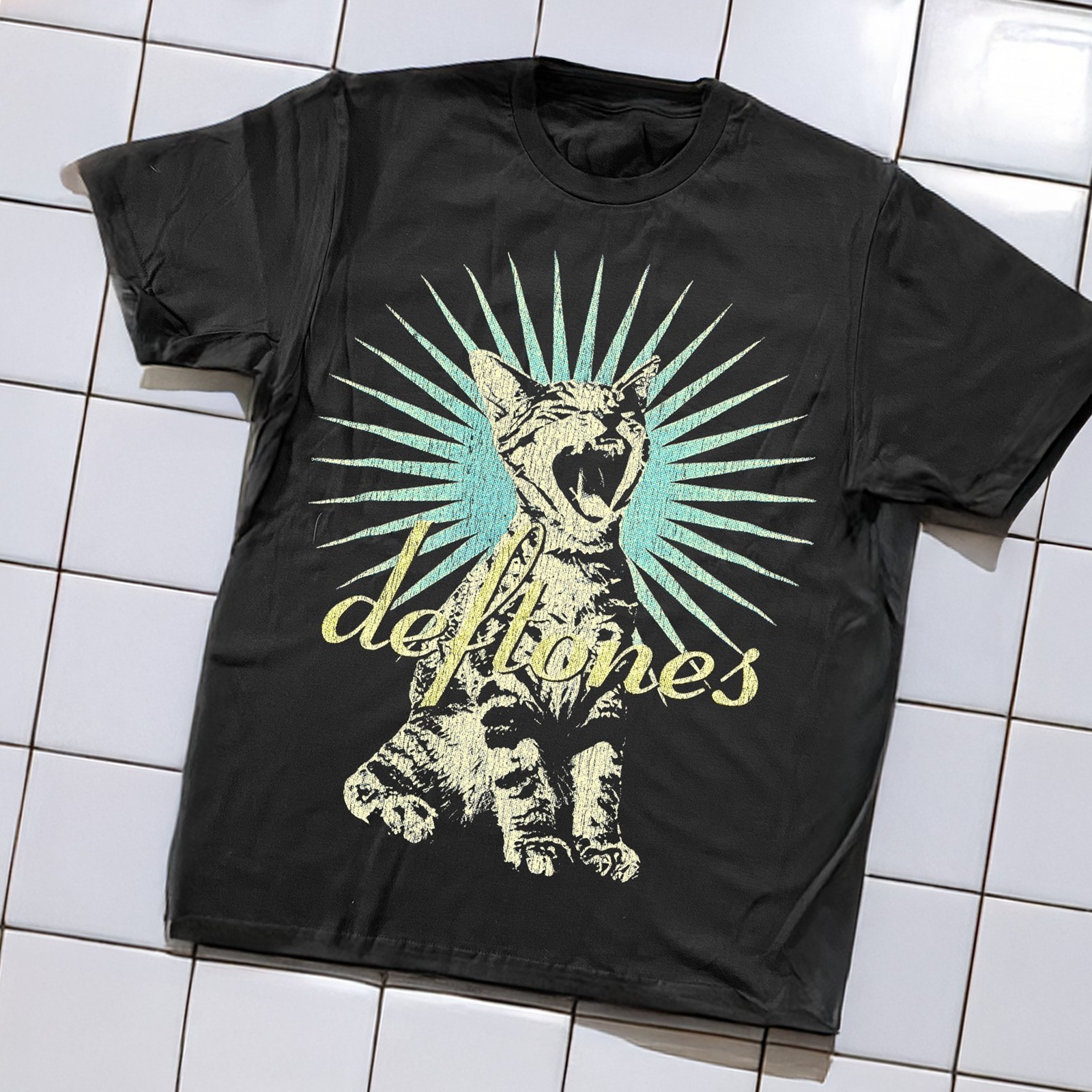90s Deftones Around The Fur Promo T-Shirt Black XXL