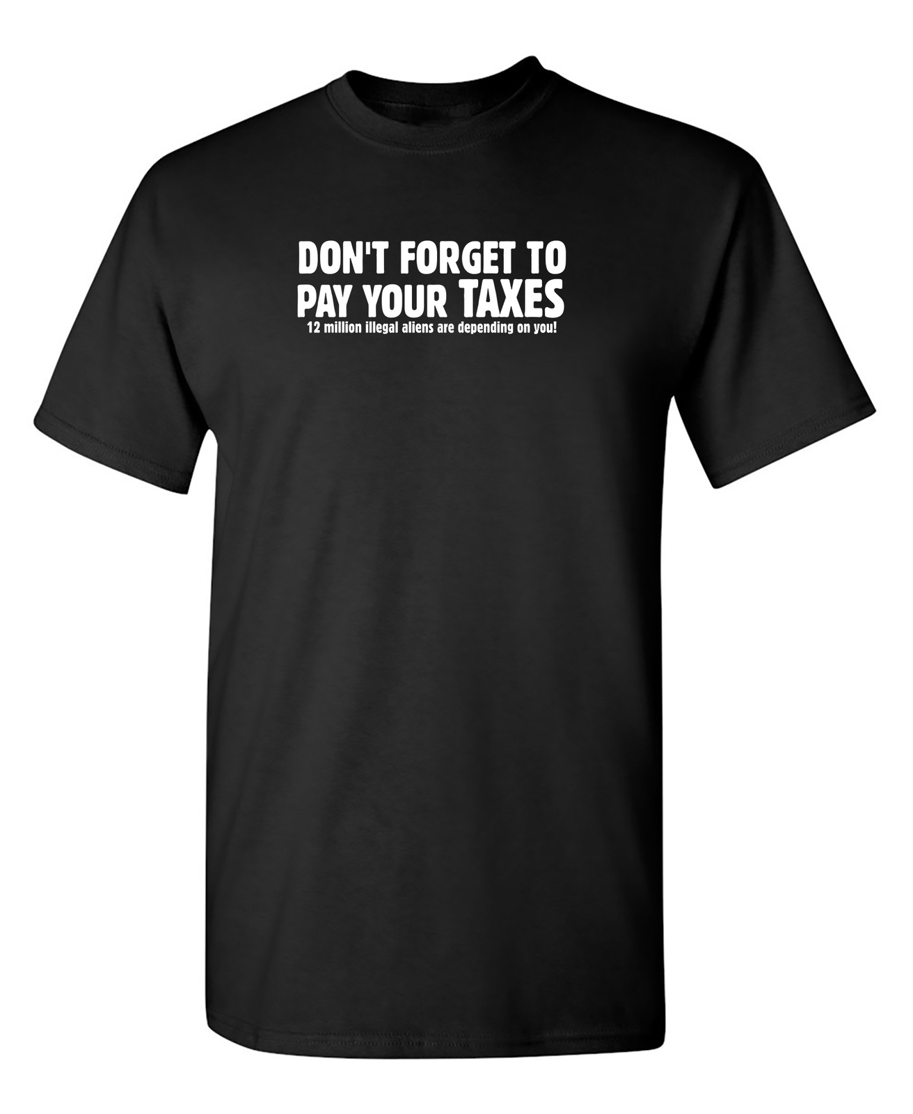 Don’t Forget To Pay Your Taxes Sarcastic Humor Graphic Novelty Funny T Shirt