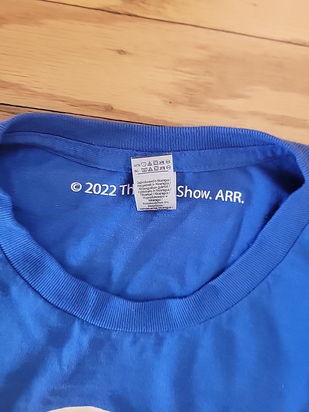 IS POTATO T-SHIRT – STEPHEN COLBERT Late Show – Blue – 2XL