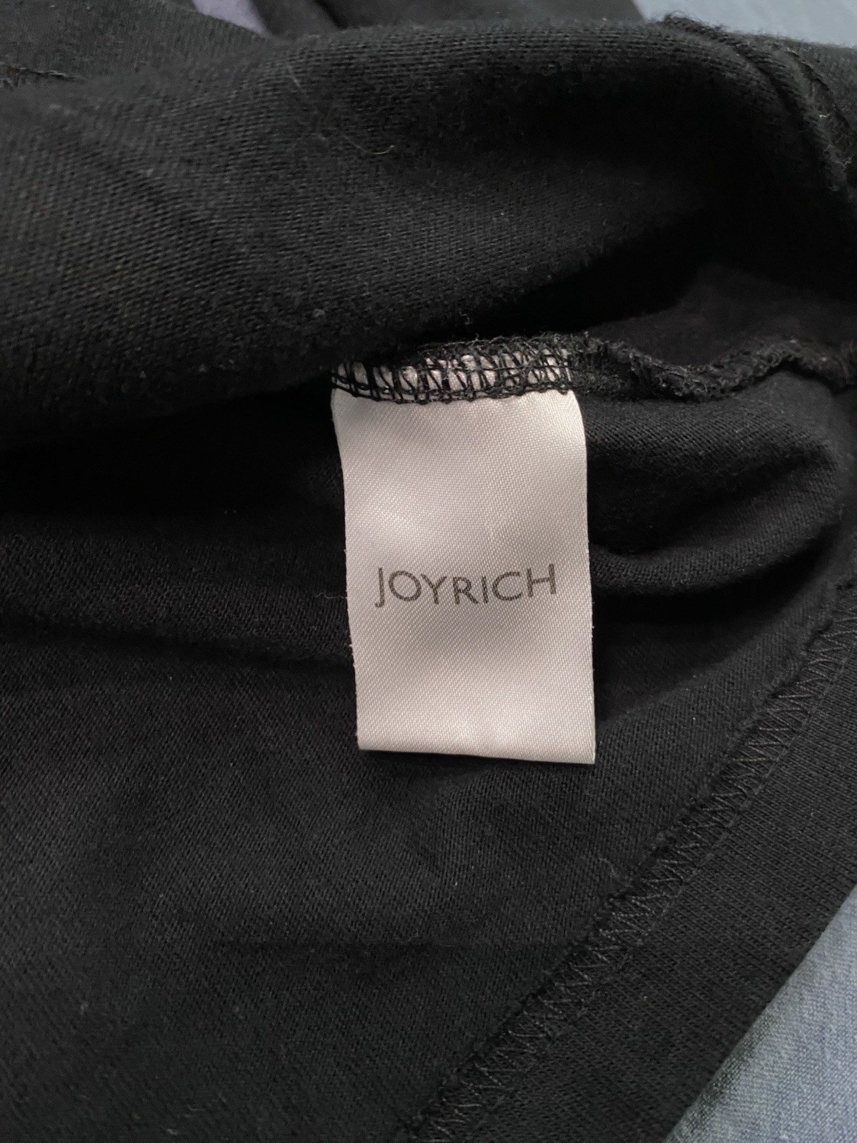 Joyrich High Class Long Sleeve Hooded Shirt Cotton Mens Large Graphic Print Logo