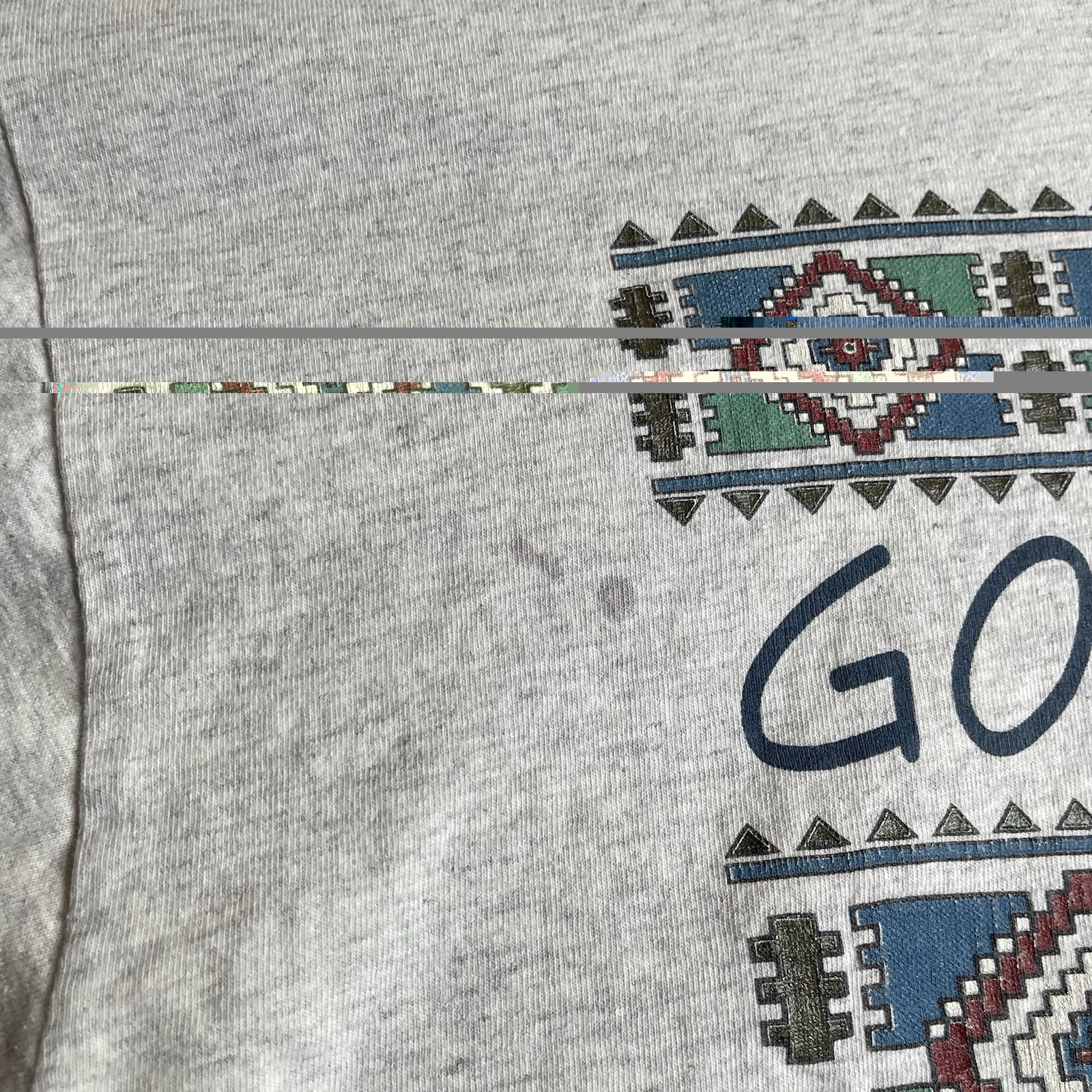 Vintage 90’s Gold Coast Las Vegas Native American Heather Gray Shirt Size XL VTG
