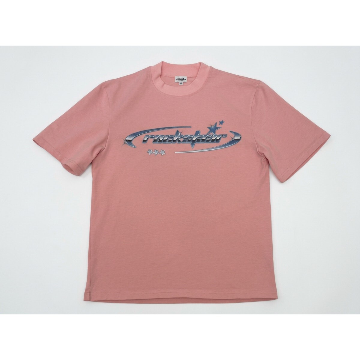 ROCKSTAAR Pink Premium Streetwear Tee 380 GSM Heavyweight Cotton Size L