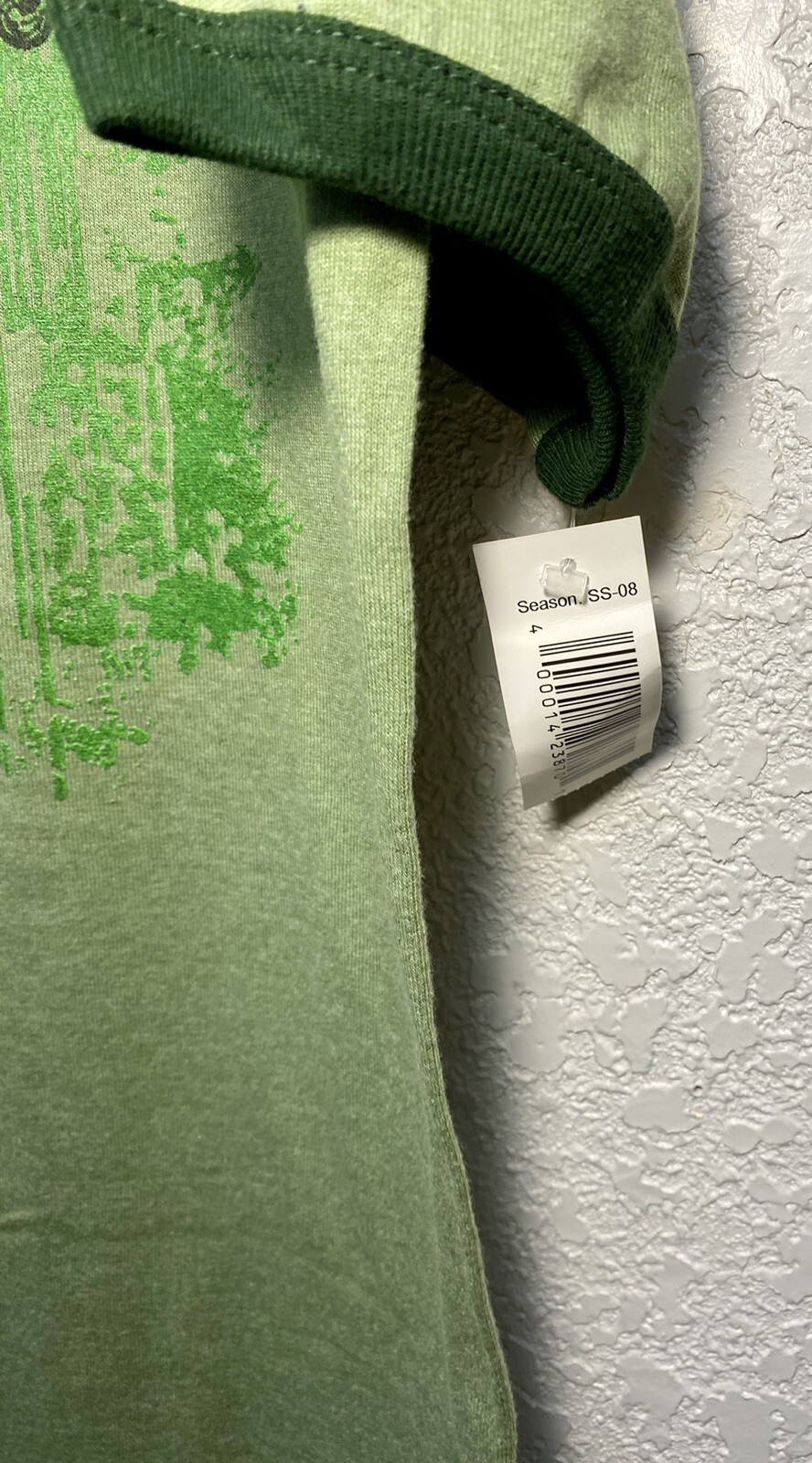 Money Green Short Sleeve T-Shirt Manifest Motivation Cash Men’s Size Large TNT $
