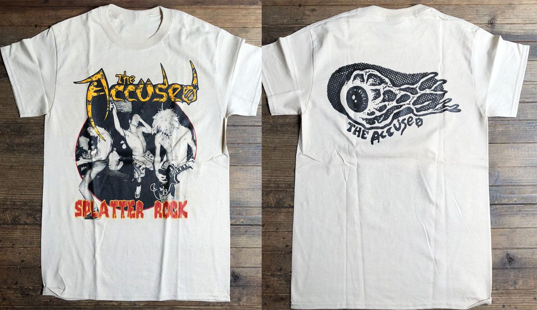 Rare The Accused Band Music Tour 2sides T-shirt S to 5XL NZ559