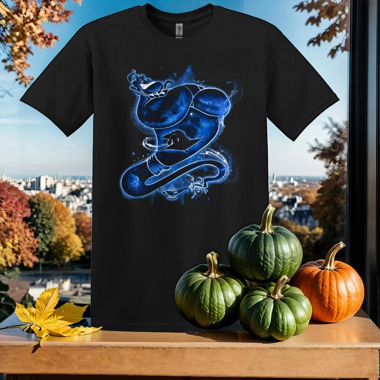 Disney Aladdin Genie Portrait Cute T-shirt Unisex