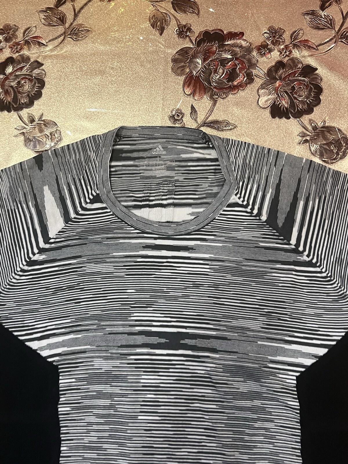 ADIDAS X MISSIONI SUPERNOVA KNIT SPACE DYED MELANGE TEE DS9330 MENS SIZE L