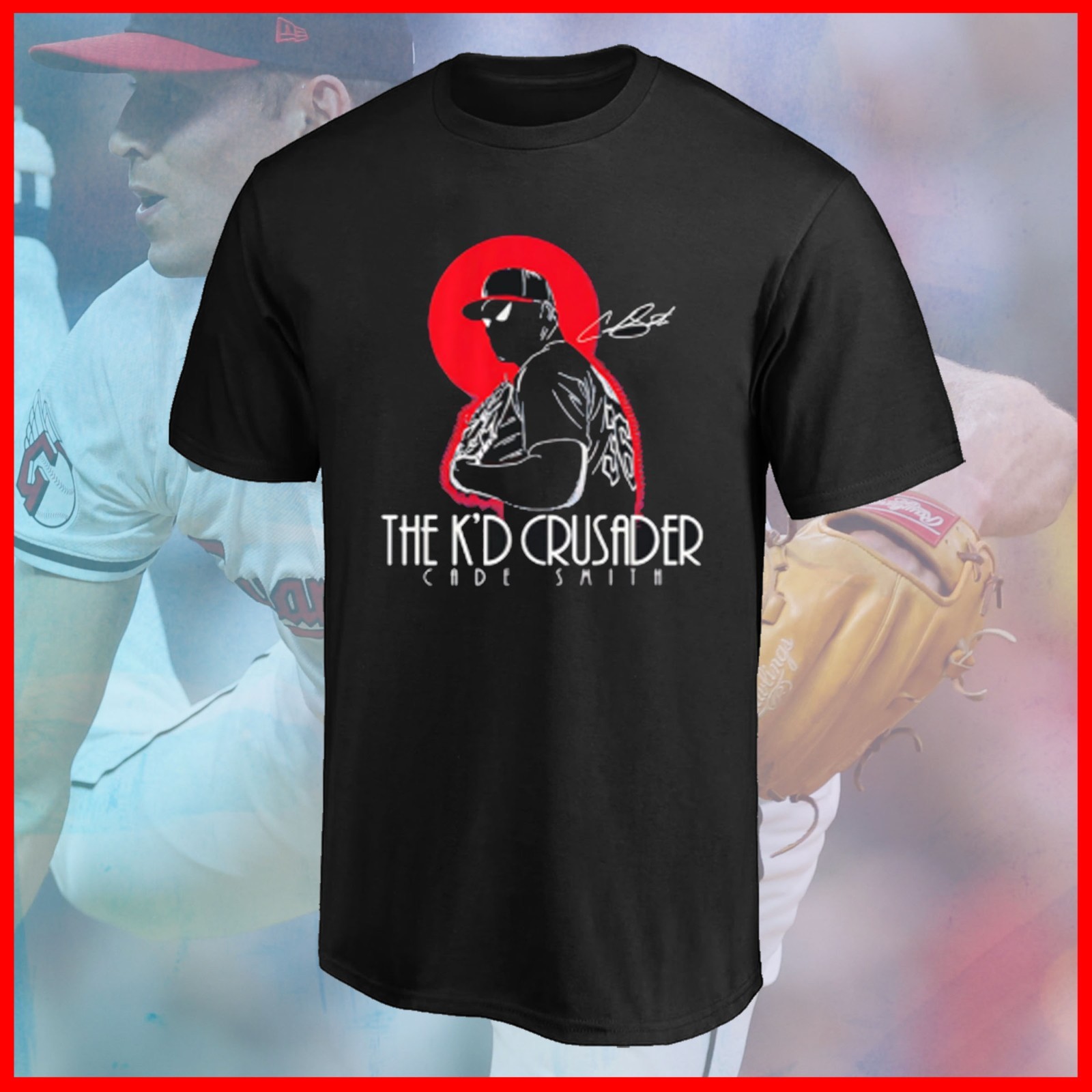 FREESHIP – 2026 Cade Smith The K’D Crusader Baseball Player Signature