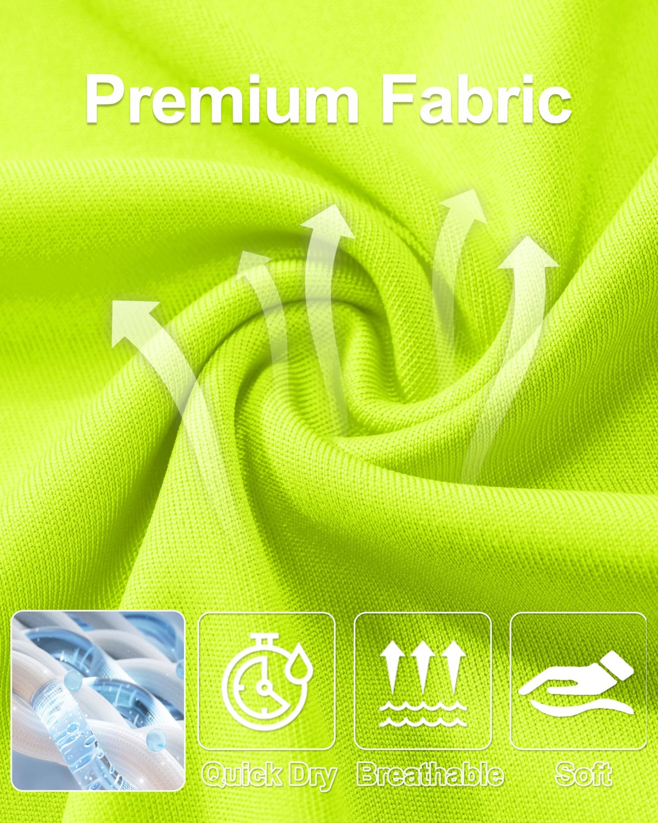 Men’s Long Sleeve Shirts UPF 50+ UV Sun Protection Athletic Shirts for Hiking…