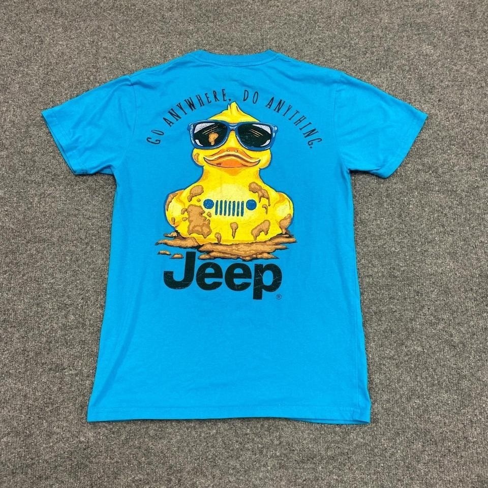 Jedco Jeep Rubber Ducky adventure graphic tee