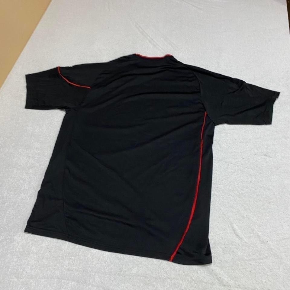 No brand black and red sportswear shirt adult XL. SKU508 #sportswear