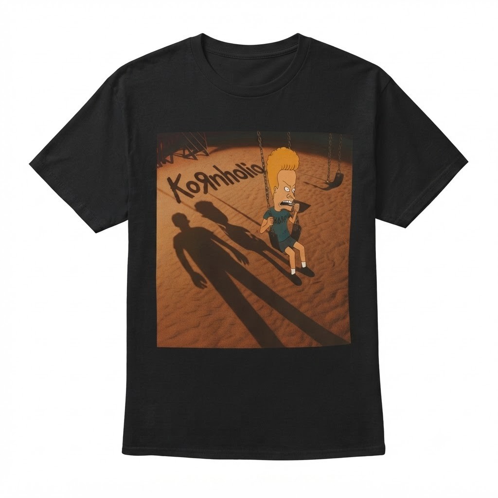 Kornholio Rock Music 2025 T-Shirt unisex heavy cotton tshirt