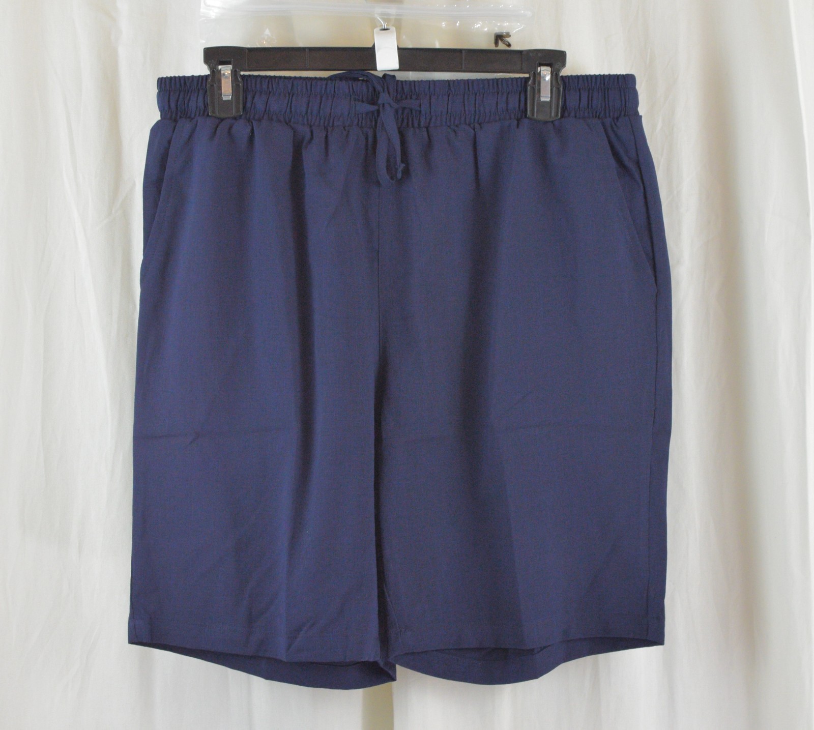 COOFANDY Men’s 2 Piece Summer Beach Outfit Texture Linen Navy Size Medium