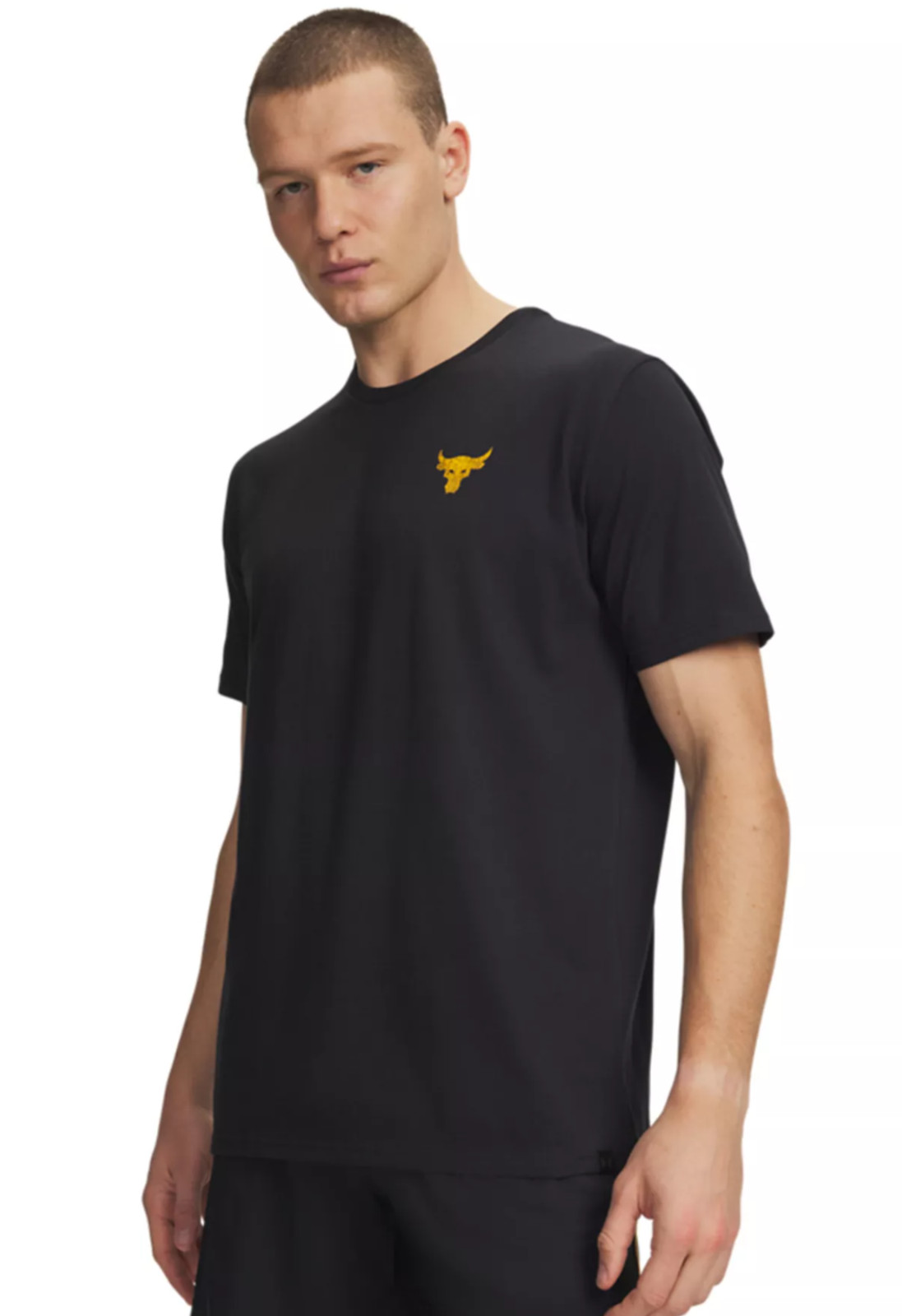 NEW Under Armour Men’s Project Rock Rents Due Graphic Print T-Shirt MEDIUM