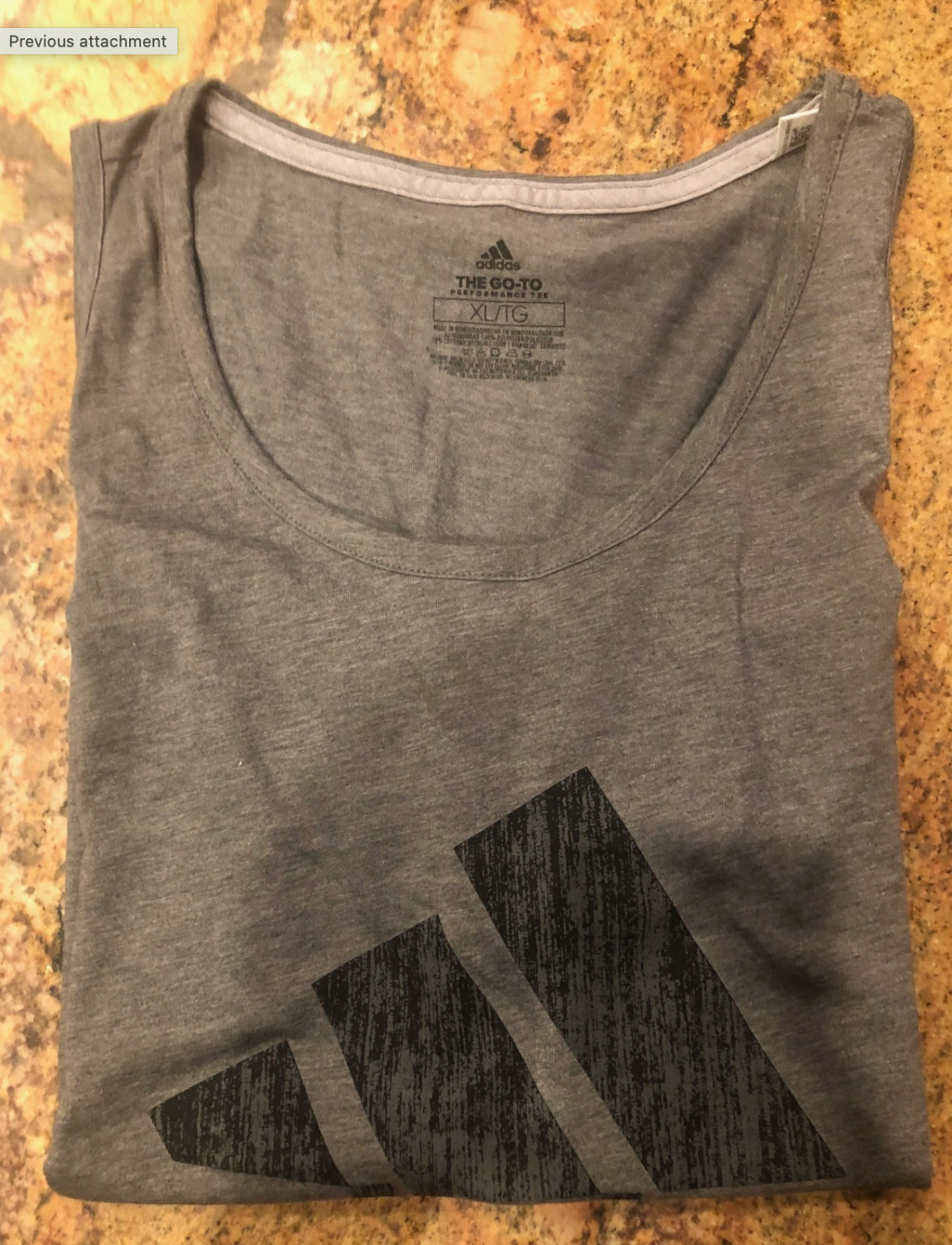 Adidas Men’s Athletics Badge of Sport Tank Gym Sport Muscle Tank top Sleeveless