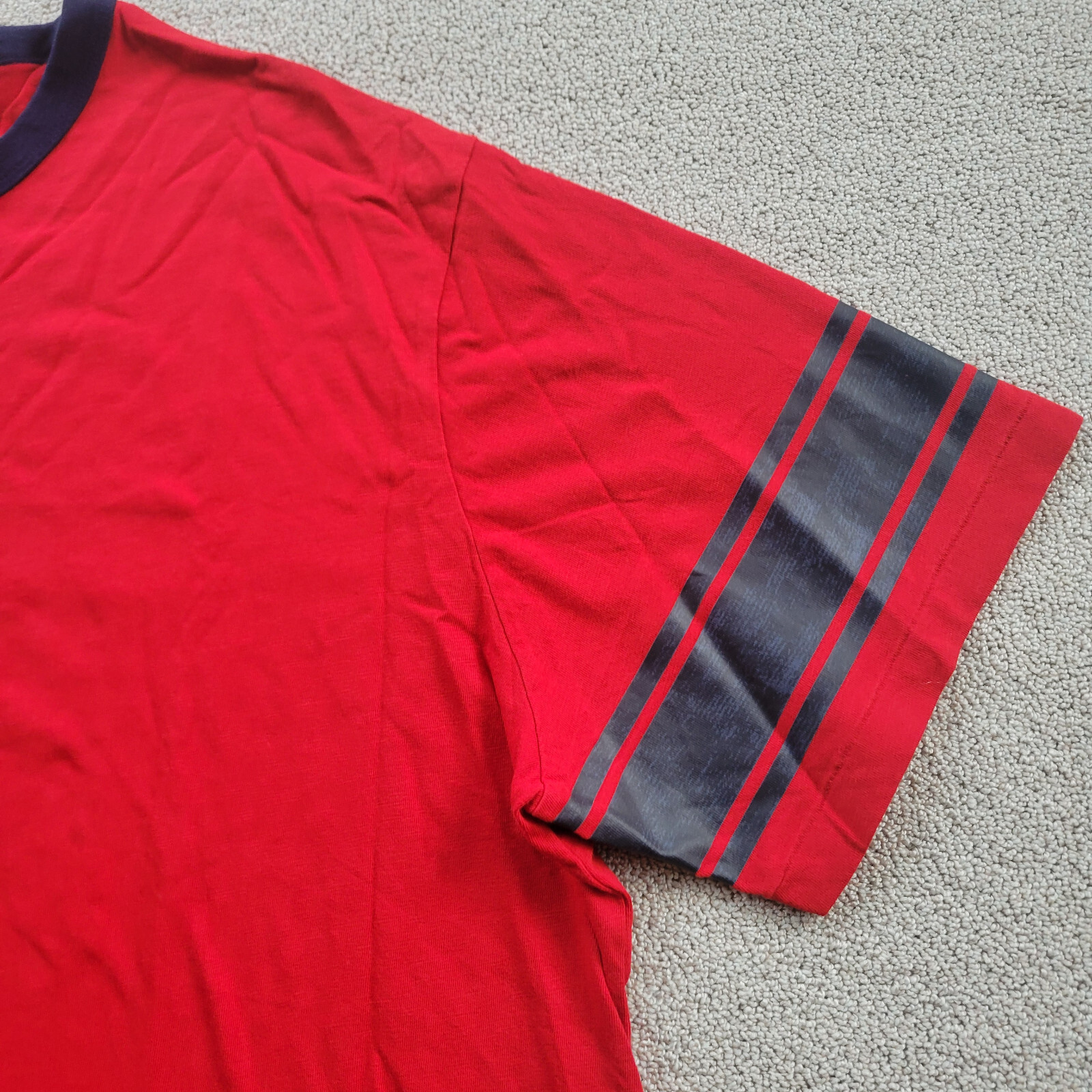 Polo Ralph Lauren Men Track Team Varsity Red Tee Big & Tall XLT New