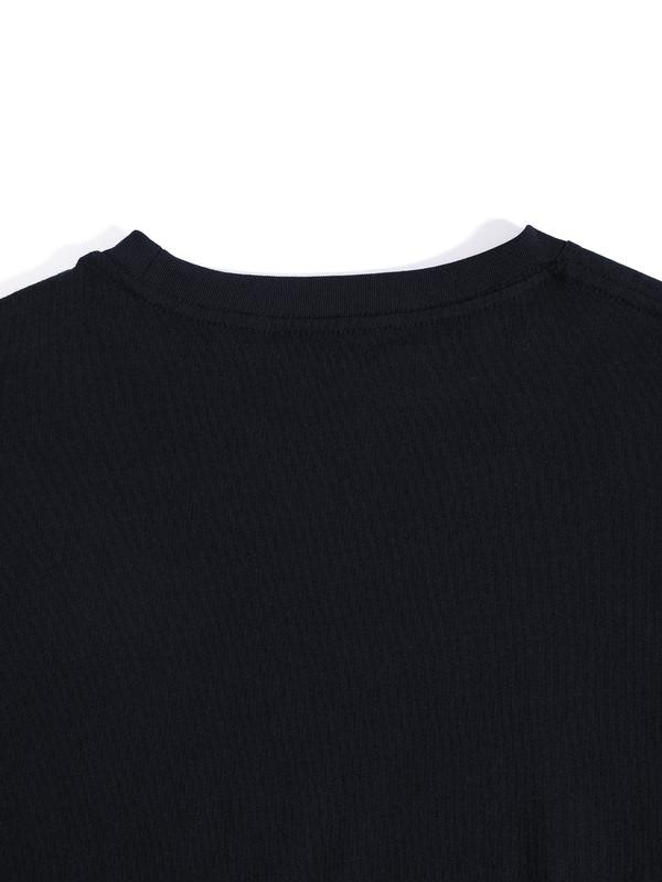 Men Crew Neck Short Sleeve T-Shirts – Breathable Slight Stretch Polyester Fabric