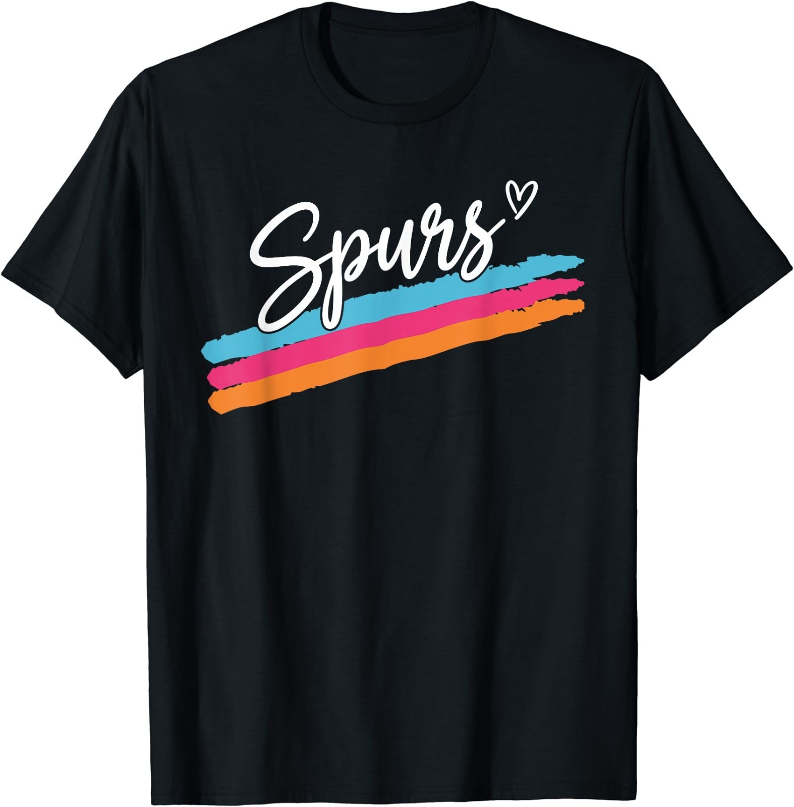 Vintage Spurs T-Shirt Retro Basketball Fan Unisex Tee Classic Sports Top