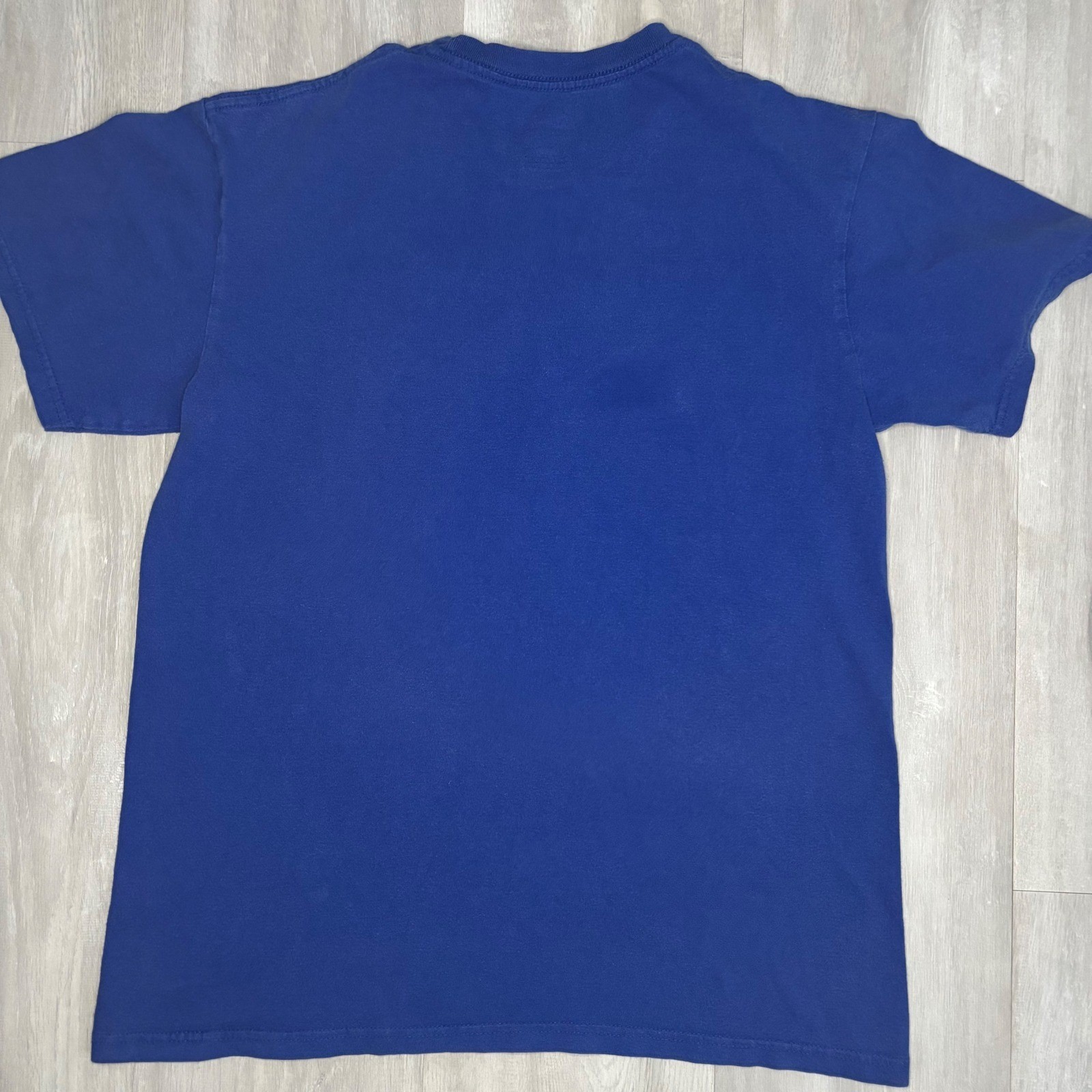 MLB Los Angeles Dodgers T-Shirt Men Medium Blue LA Embroidered Logo Short Sleeve