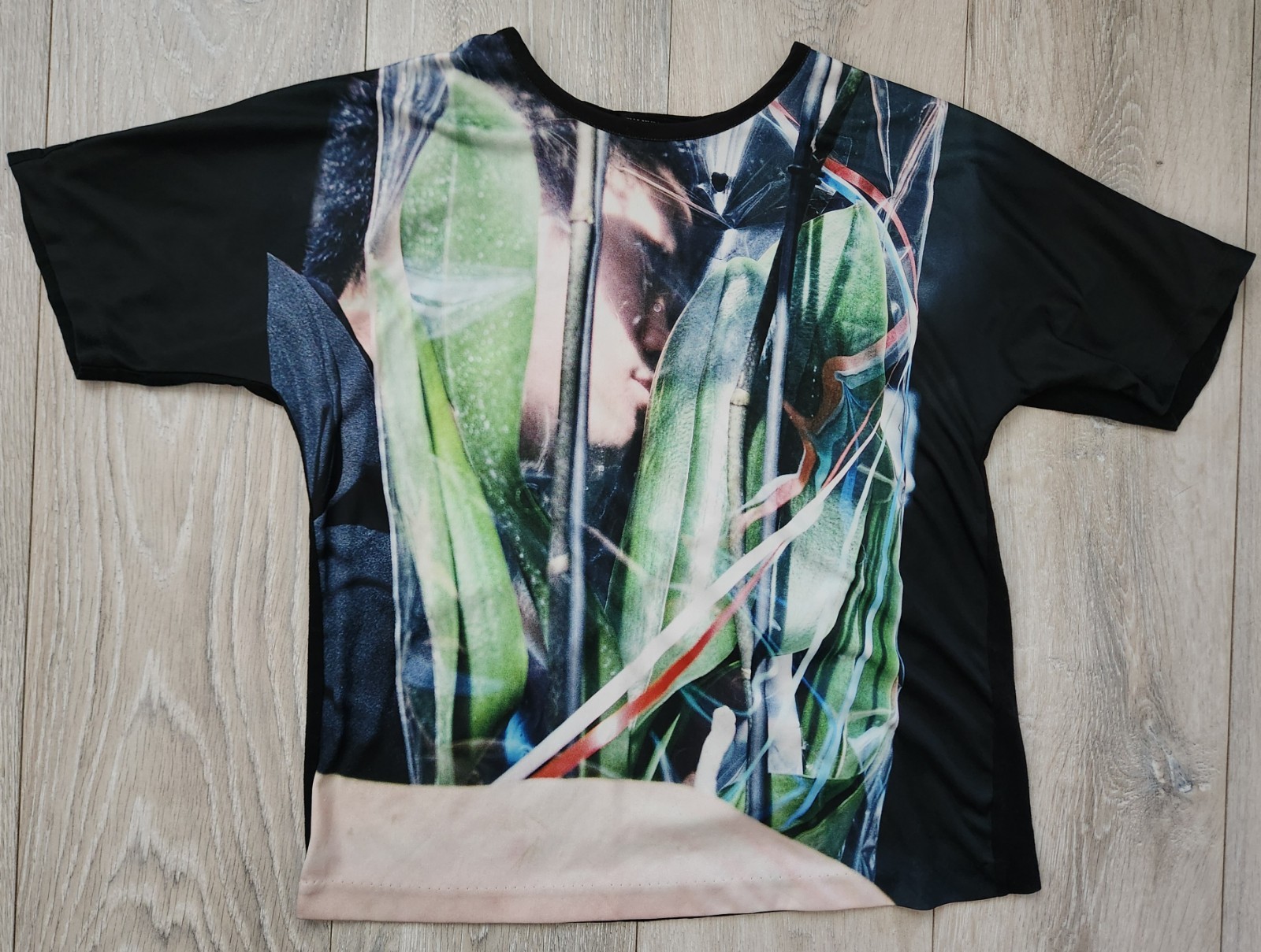 Issey Miyake Men’s Photographic Digital Print T-shirt Autumn/Winter 2015 Size 1