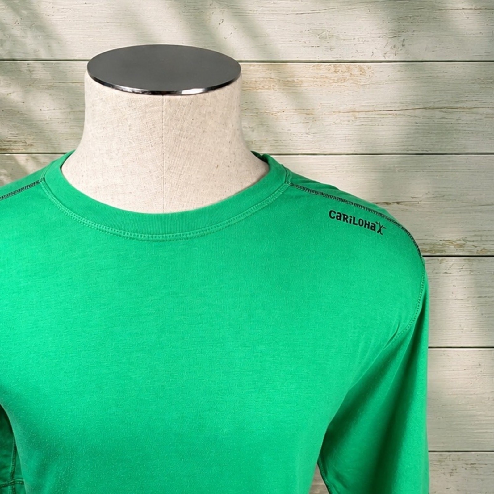 Cariloha BambooFit Performance T Shirt Men’s Large Organic Cotton Bamboo Blend