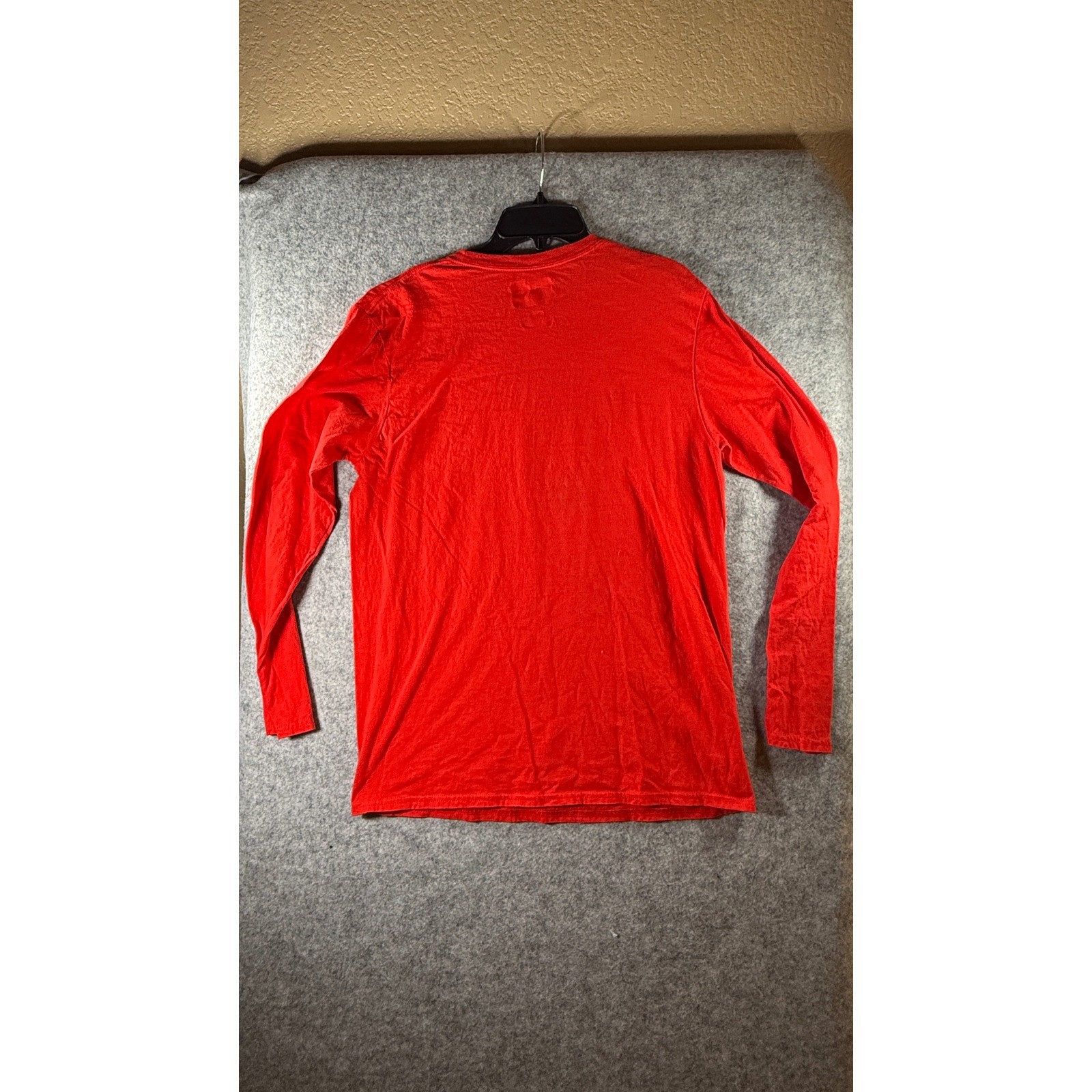 Majestic St Louis Cardinals Mens Long Sleeve T-Shirt Red Graphic Size M MLB