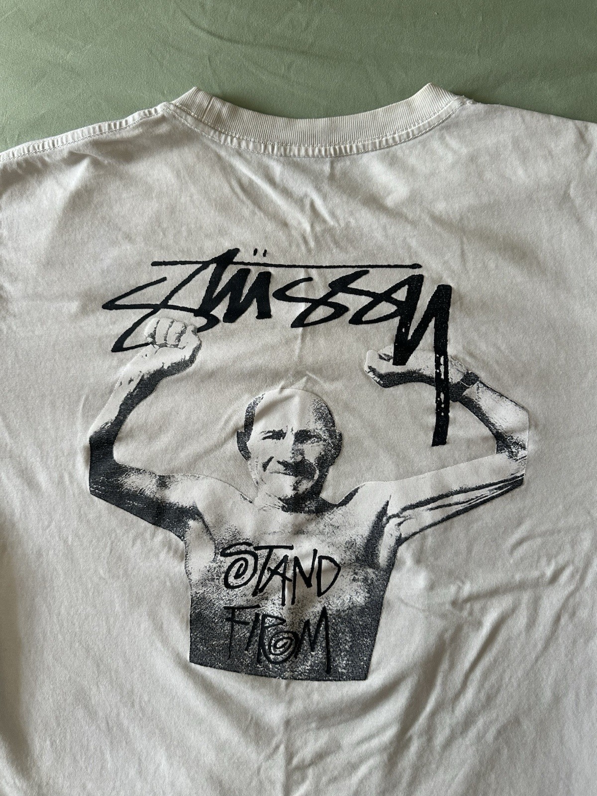 Stussy X Martin Rose Stand Firm Tee Mens Size Large