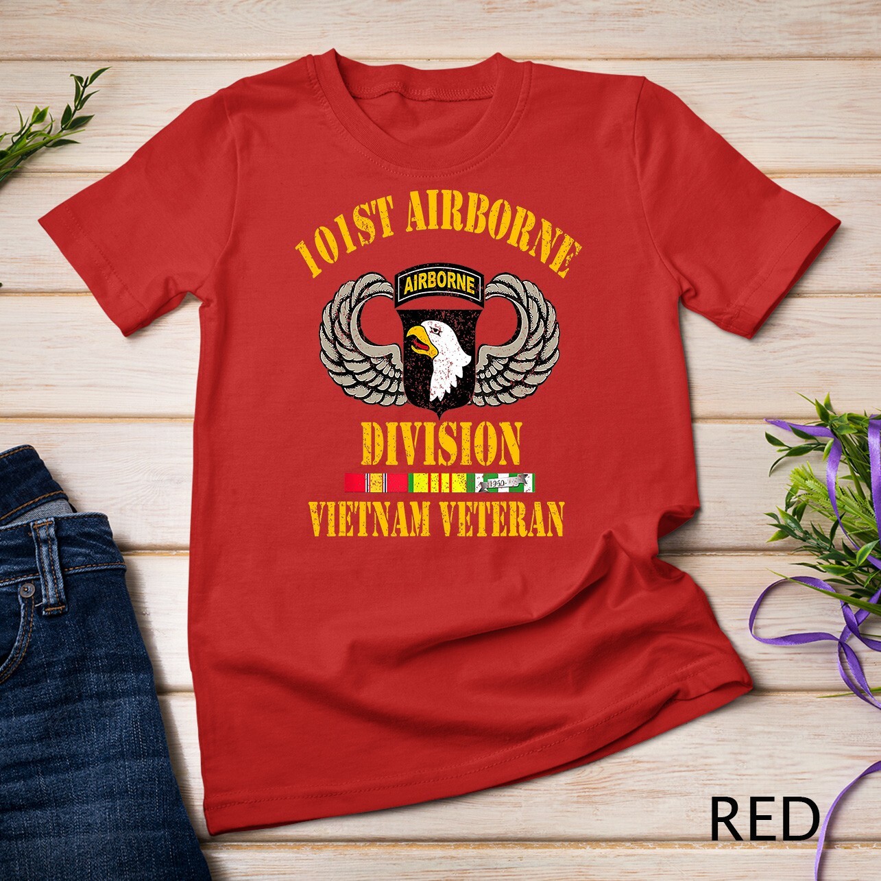 101st Airborne Division Vietnam Veteran Tshirt, Veterans Day Unisex T-shirt