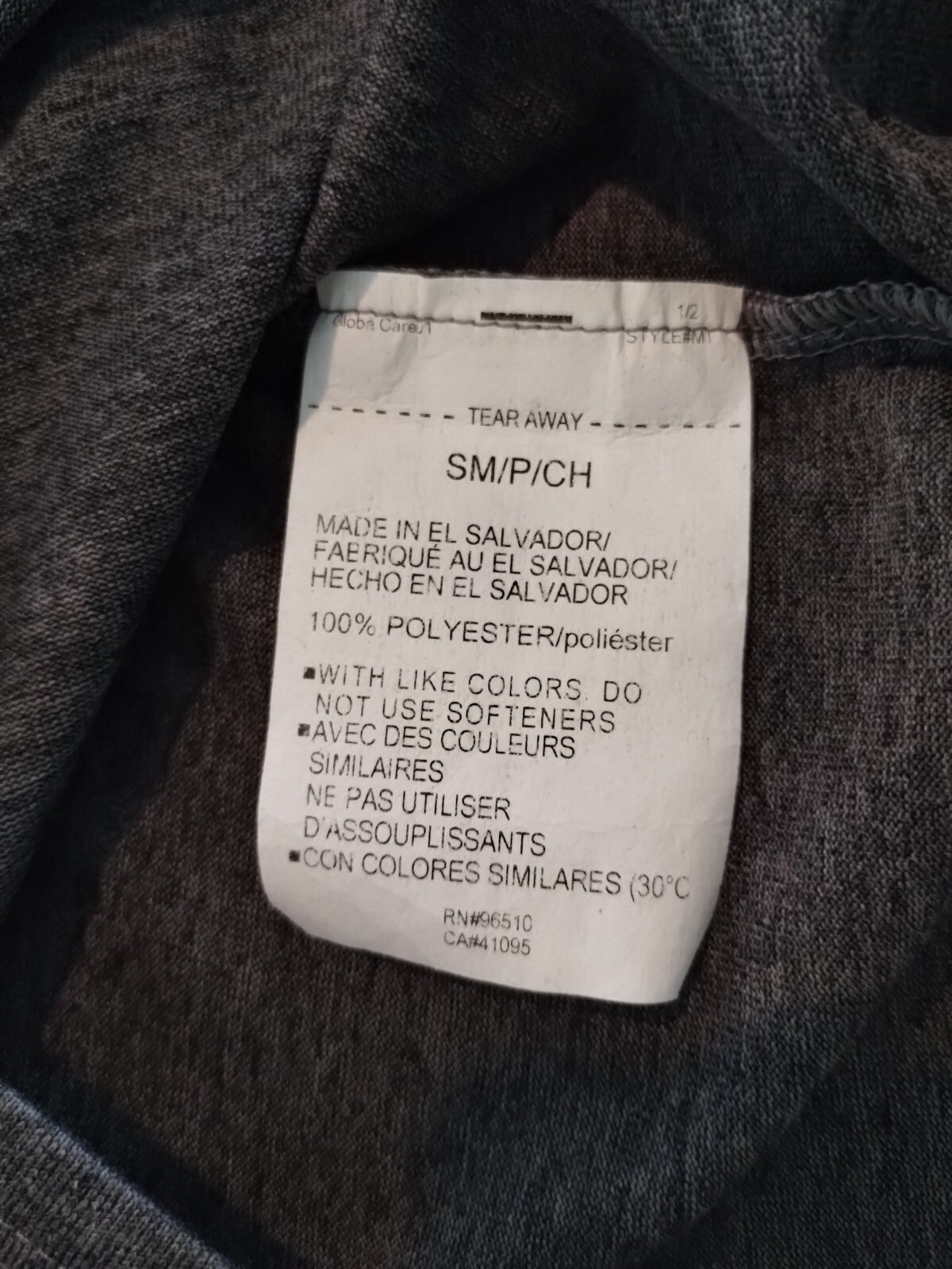 Under Armour Men’s Adult Size Small T Shirt, 2.0 Tech Tee 1326413, Charcoal Gray
