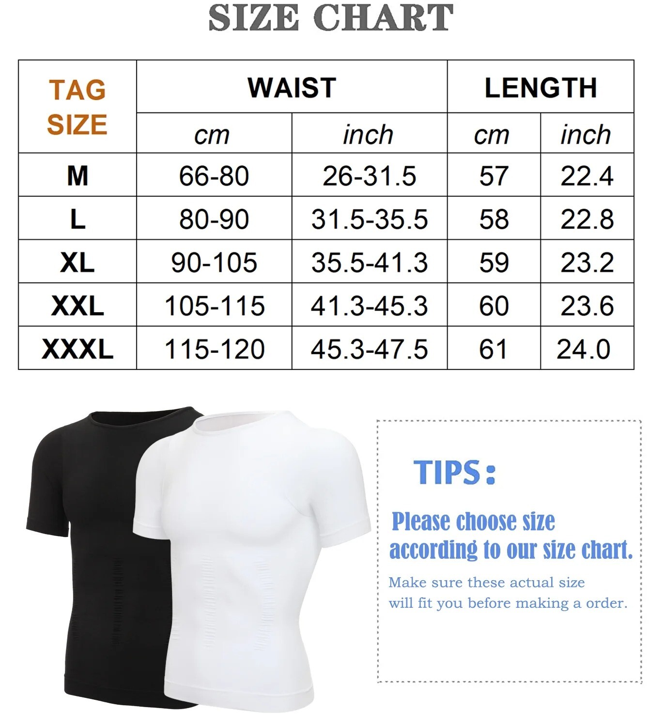 2 Pack Men Compression Slimming Body Shaper Tummy Control Vest Workout Tank Tops
