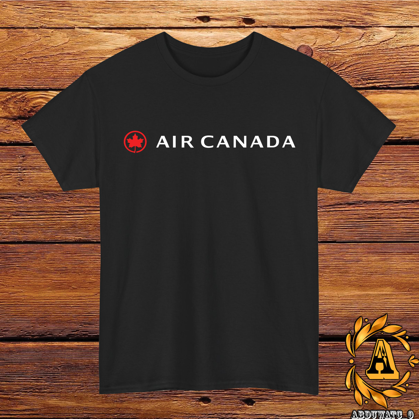 Air Canada Airlines Logo T-Shirt Black/Grey/White/Navy/Red/Light Blue S-5XL