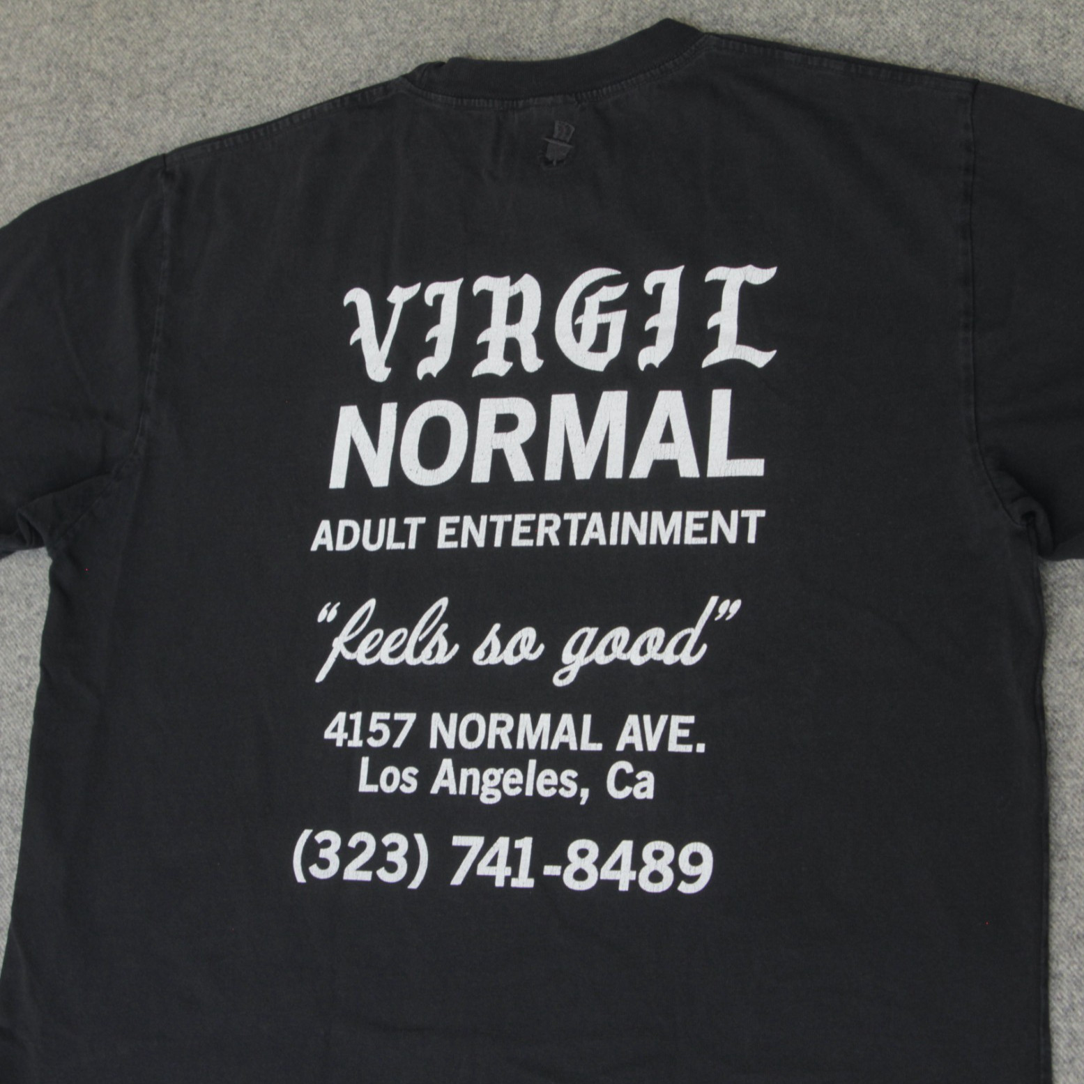 Virgil Normal T Shirt XL ADULT ENTERTAINMENT Los Angeles California LA Shop Tee