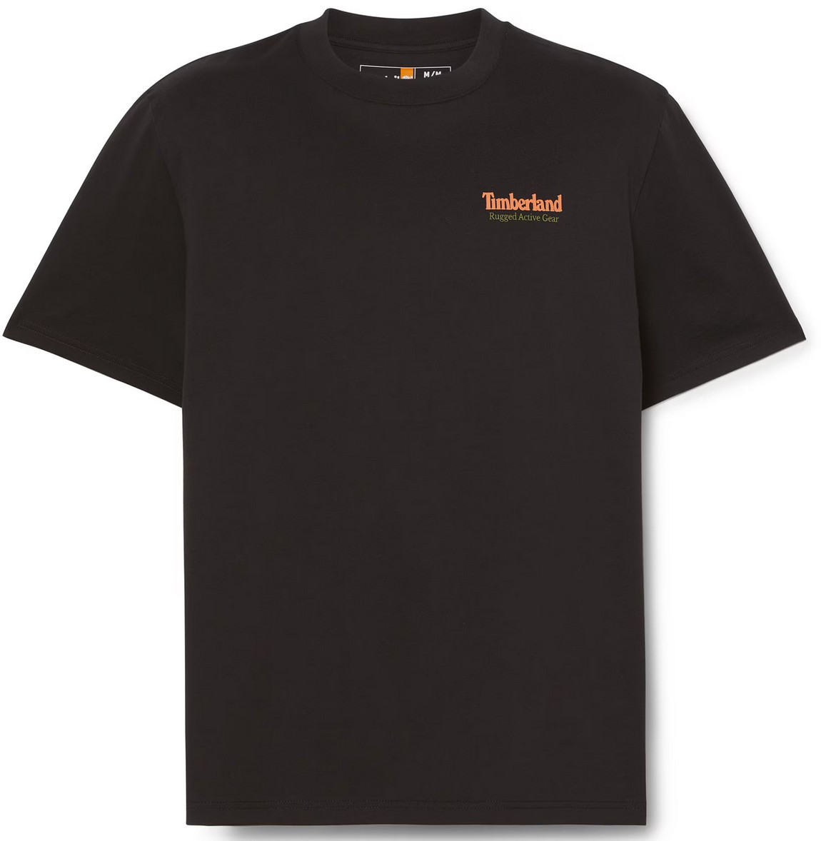 Timberland Mens Rugged Active Gear Back Graphic Black T-Shirt Size XXL NWT !!