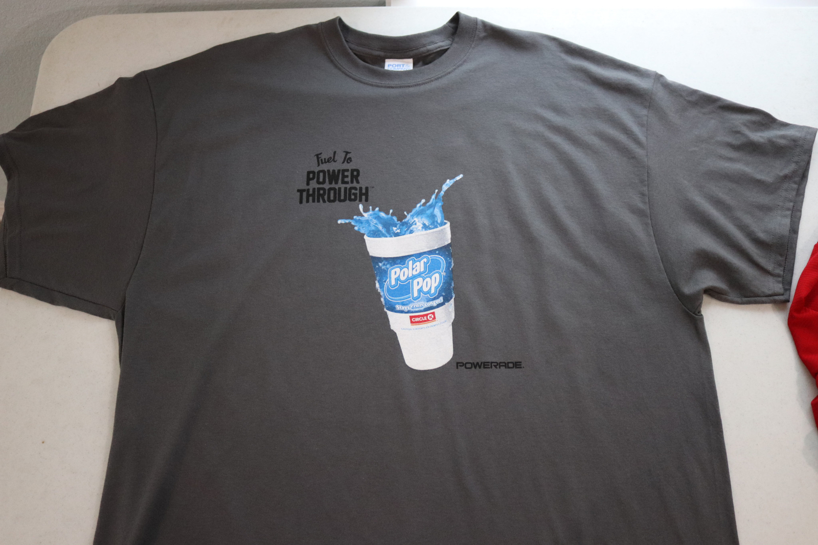 NEW Circle K Polar Pop Powerade Gray Mens T-Shirt RARE M L XL 2XL