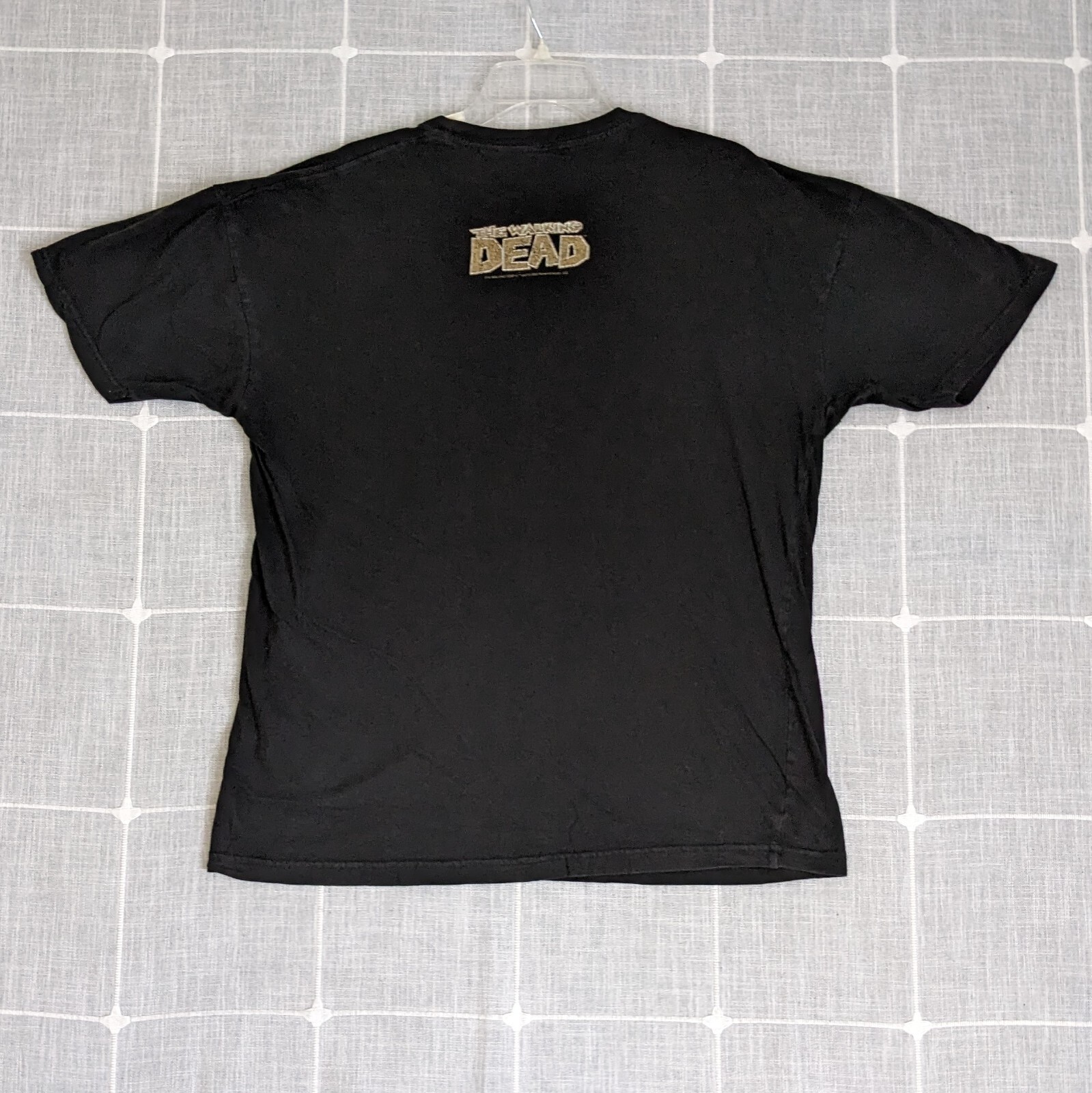 Walking Dead Hilltop Shirt Mens Medium Black Short Sleeve Graphic Tee 2013