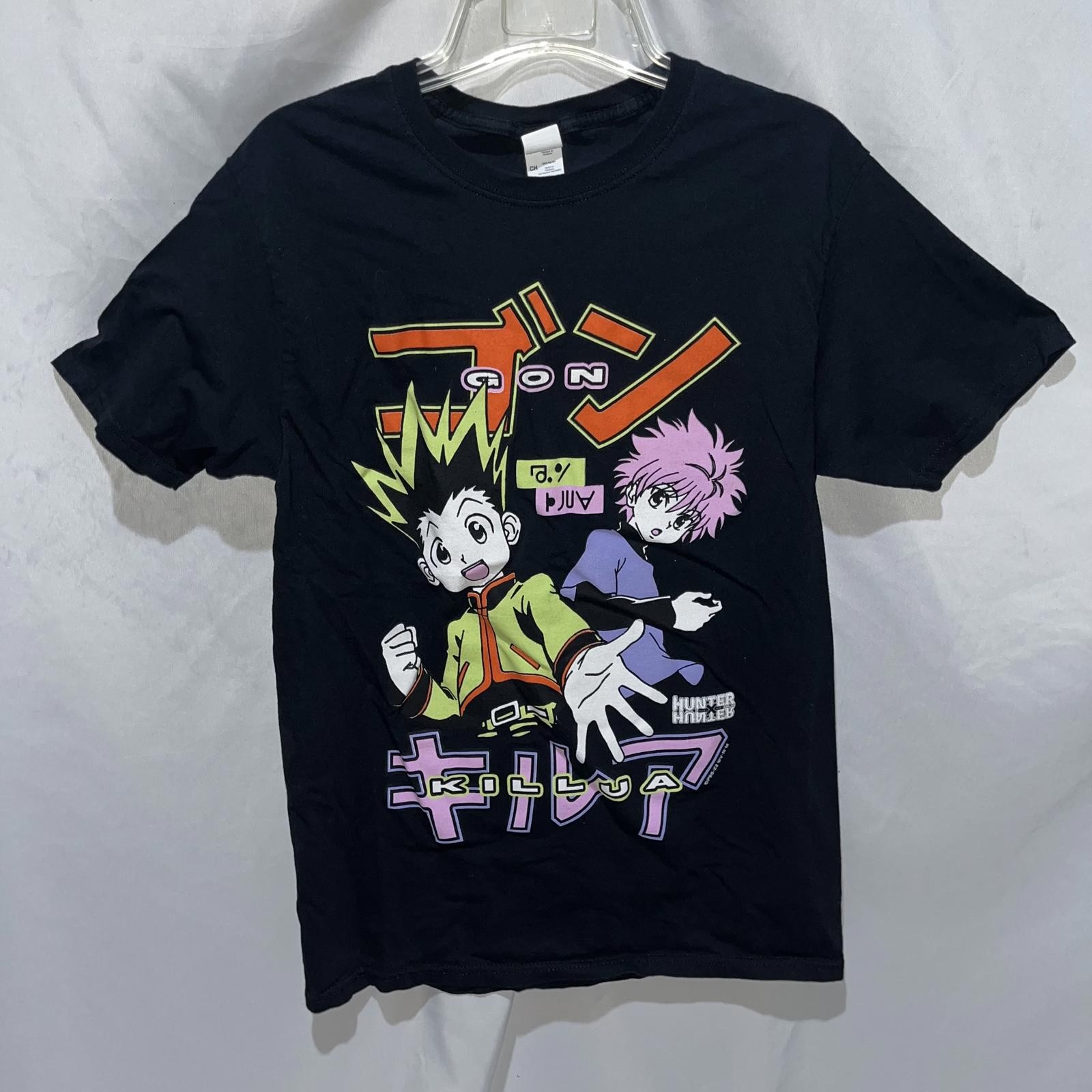 Hunter Hunter T-Shirt Men’s Size Small Black Short Sleeve Anime Killua