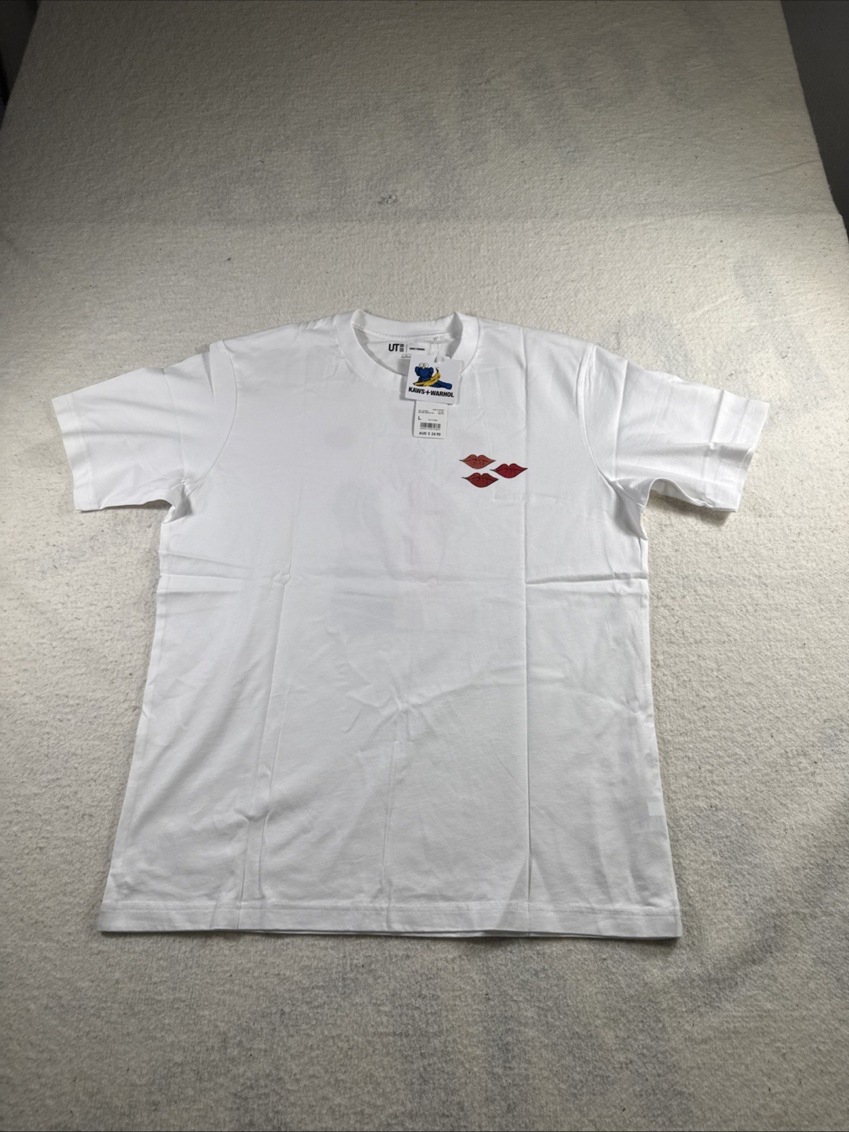 Uniqlo KAWS x Warhol UT Graphic Print T-Shirt White Large – BRAND NEW