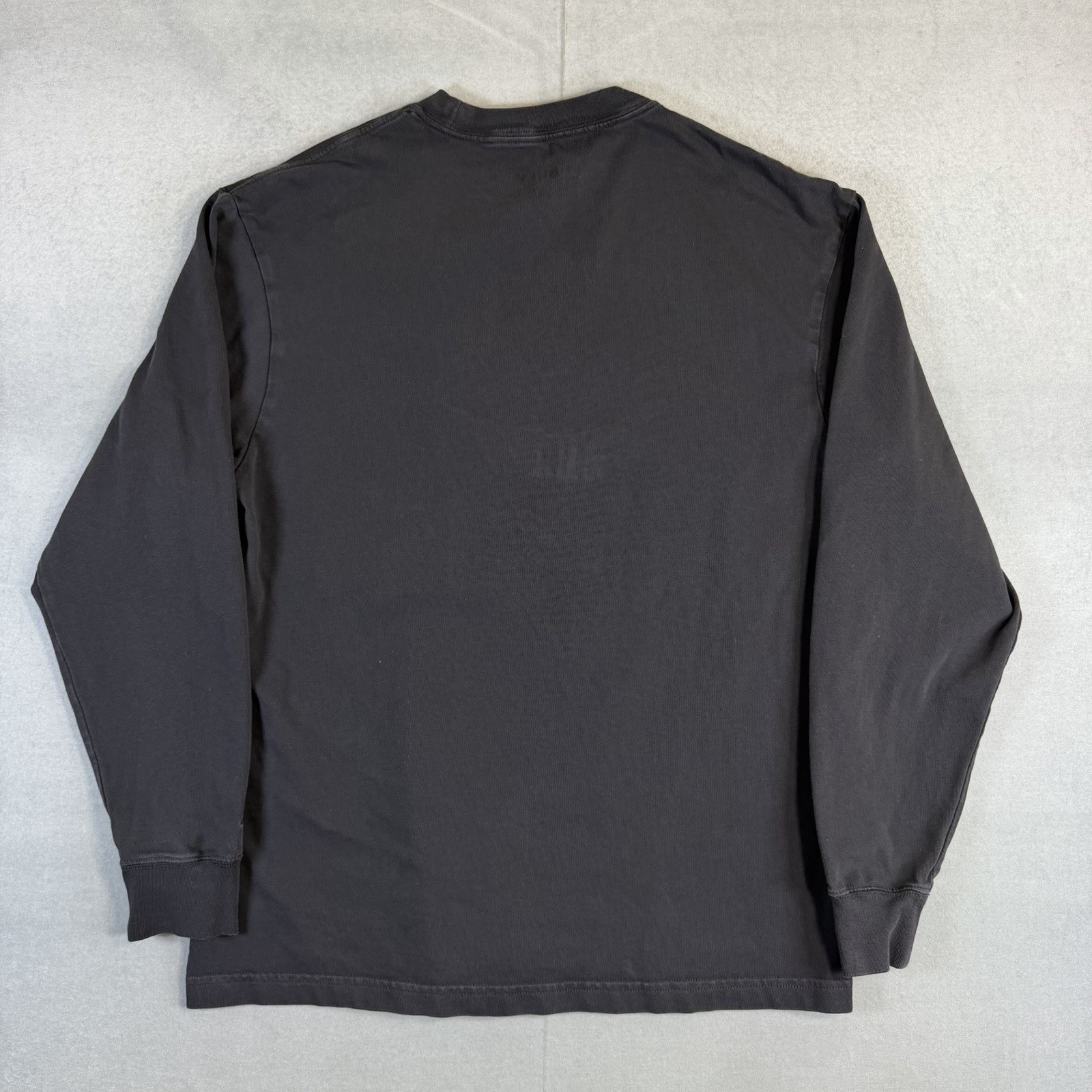 Air Jordan Woodmark Long Sleeve T-Shirt Mens Medium Gray Embroidered Jumpman