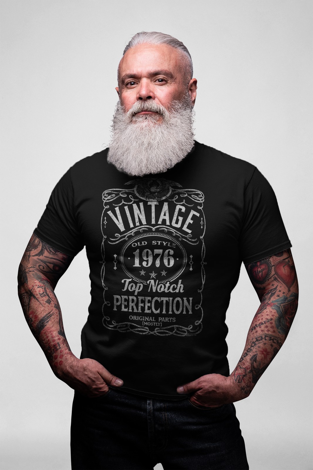 50th Birthday Gift Shirt For Men – 1976 Top Notch 001