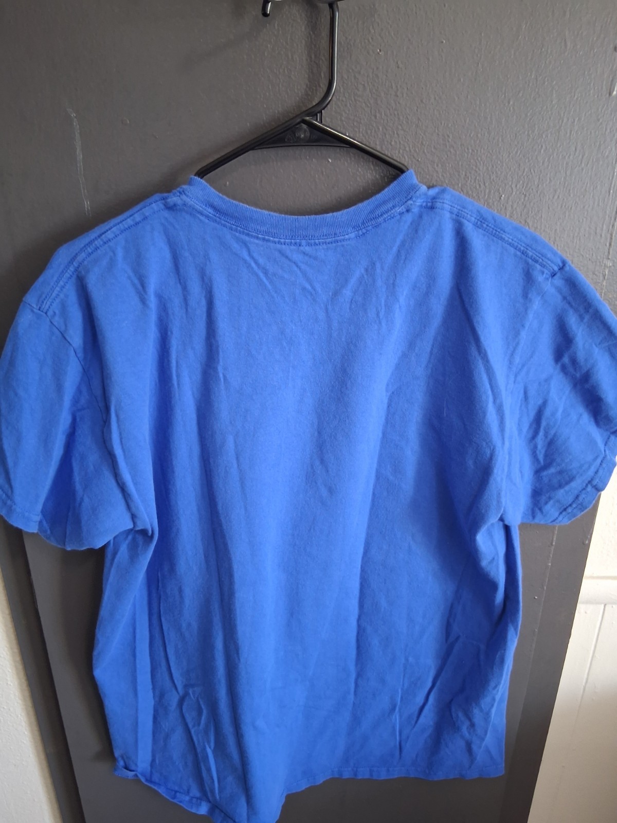 Brisco Brands Mens Large I’m Just Saiyan Dragon Ball Z Goku Blue Graphic T-Shirt