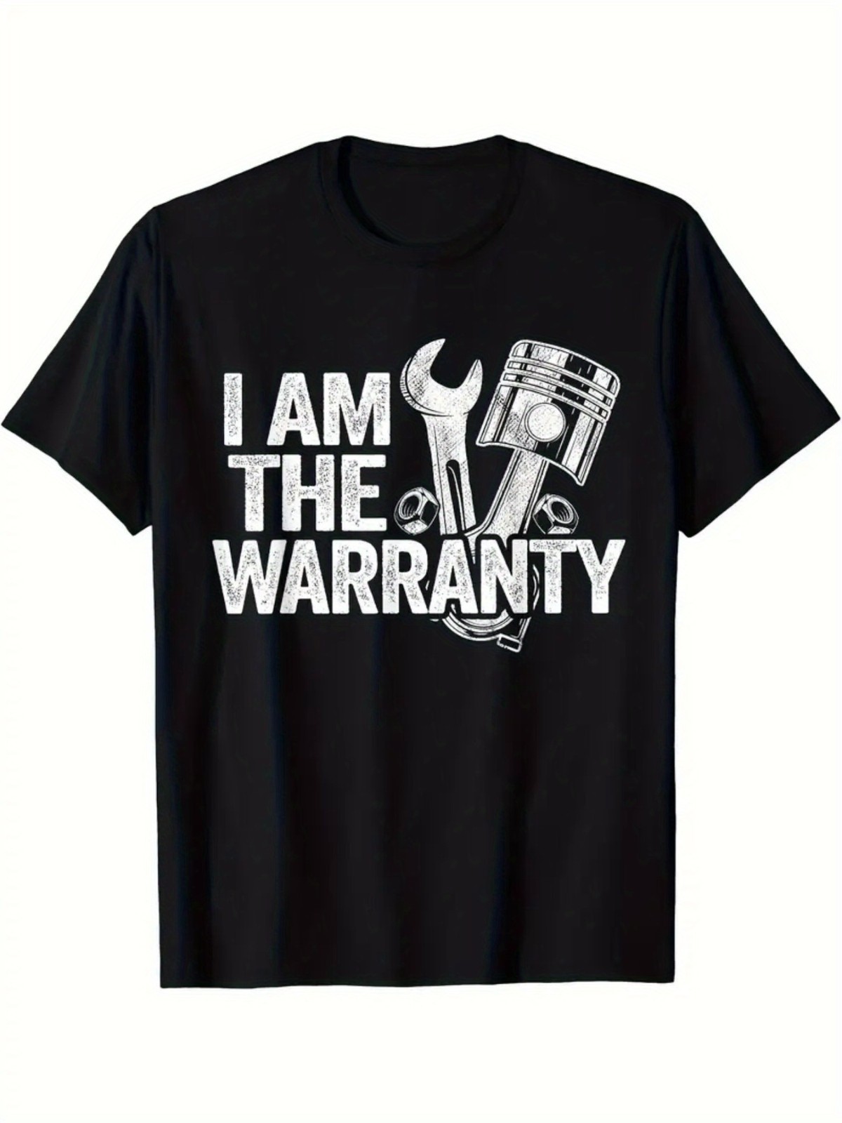Funny Mechanic Shirt I Am The Warranty Auto Repair Mens Graphic Tee