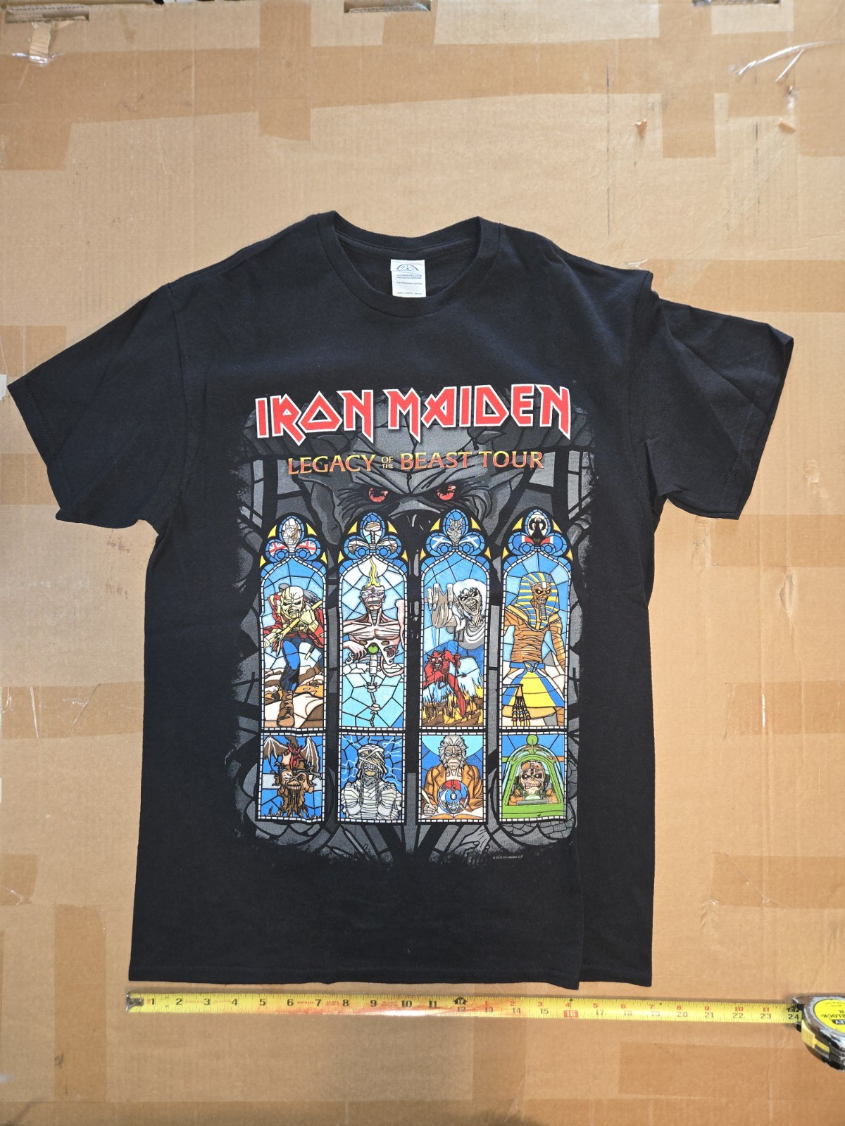 Iron Maiden Legacy Of The Beast Tour 2018-19 TIGHT MEDIUM
