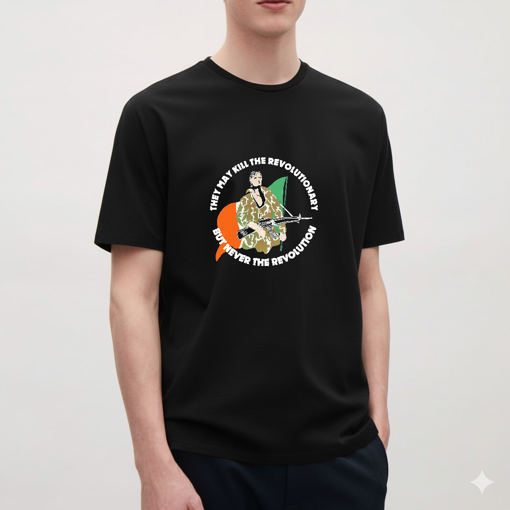 Vintage 1980s IRA Irish Republican Army T-Shirt Size Large