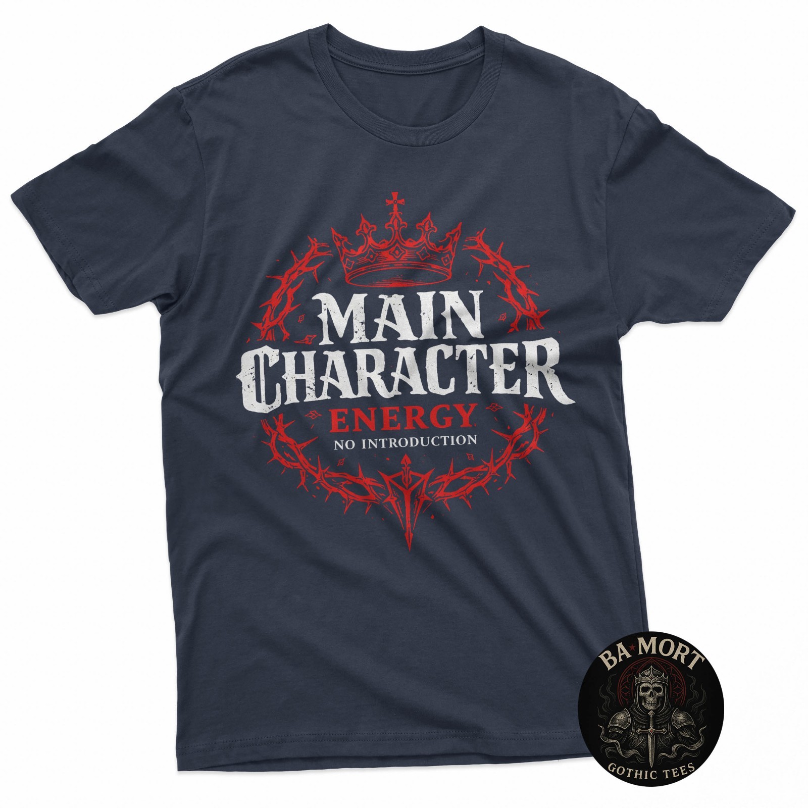 Main Character Energy No Introduction T-Shirt