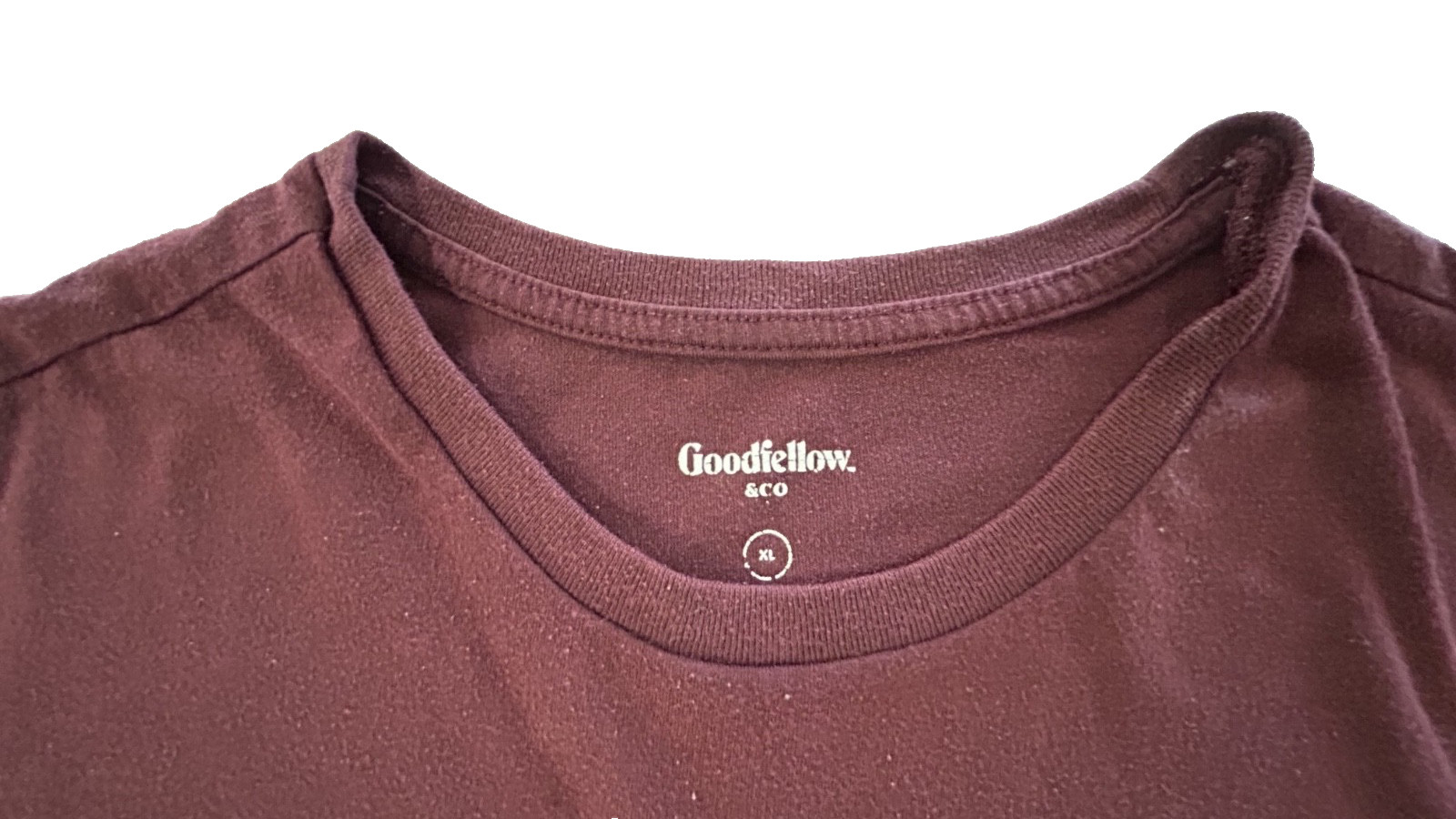 Goodfellow and Co Target T-shirt BURGANDY Mens XL Lightly Worn