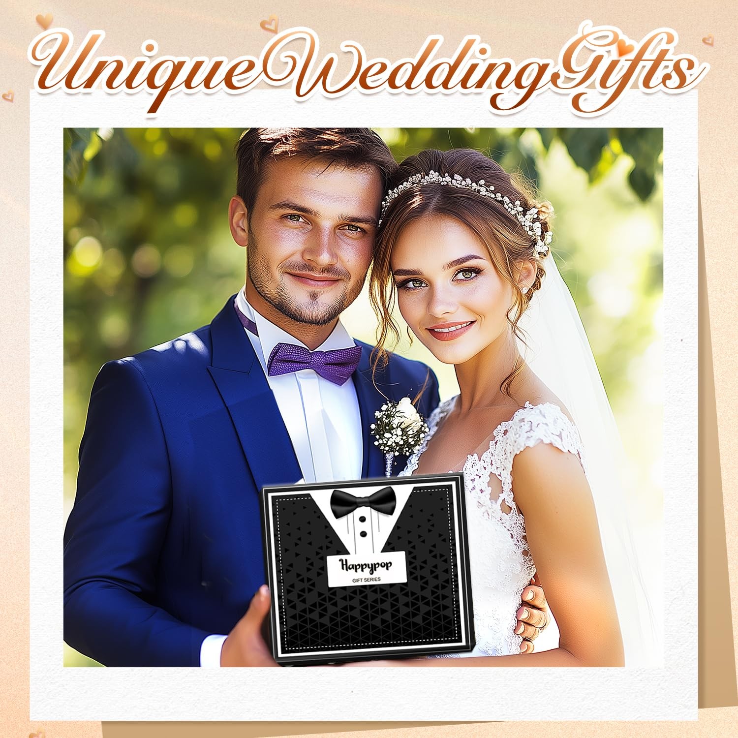 Wedding Gifts for Couples – Wedding Socks For Bride and Groom Engagement Gift
