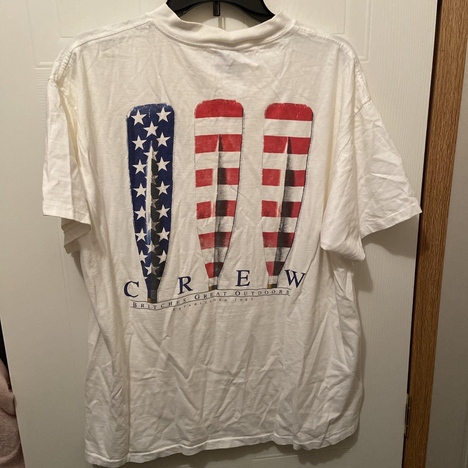 Vintage Britches Great Outdoors Shirt Sailing USA single Stitch XL Extra Large